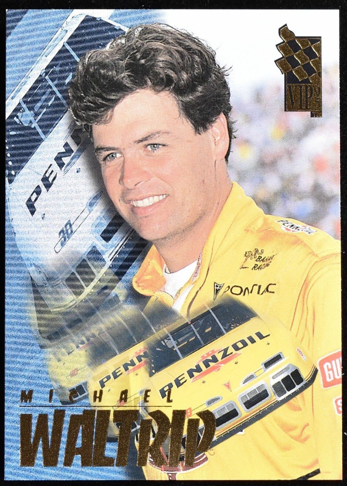 Michael Waltrip 1995 Nascar Racing Card Press pass