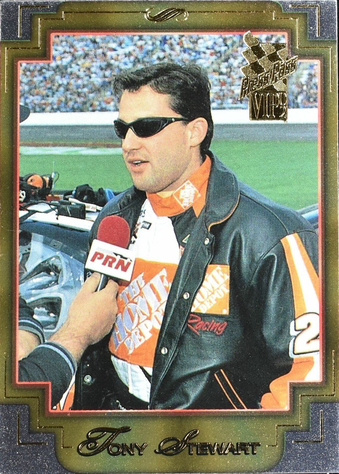 Tony Stewart No. X9 Nascar Racing Card Press Pass