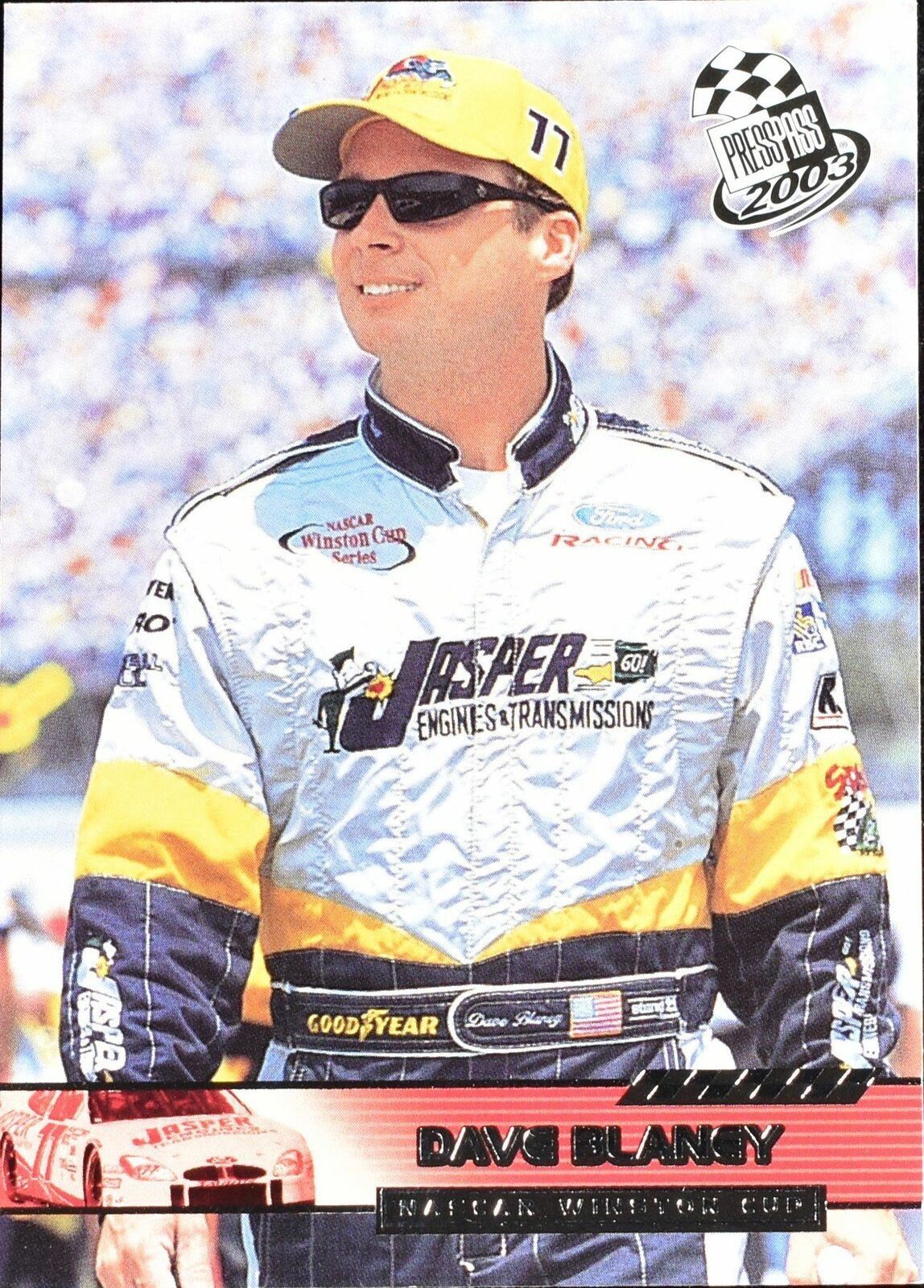 Dave Blaney Nsacar Winston Cup Press Pass 2003 No. 3