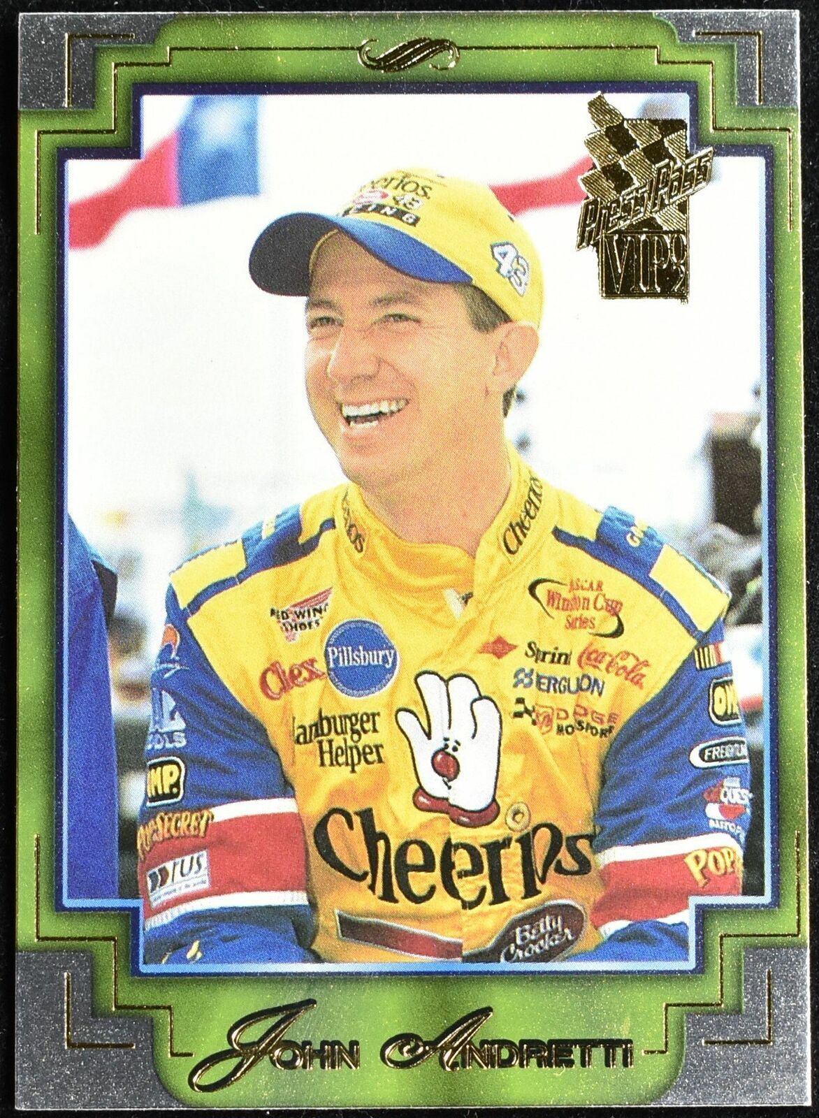 John Andretti Press Pass X15 Nascar Card 2002