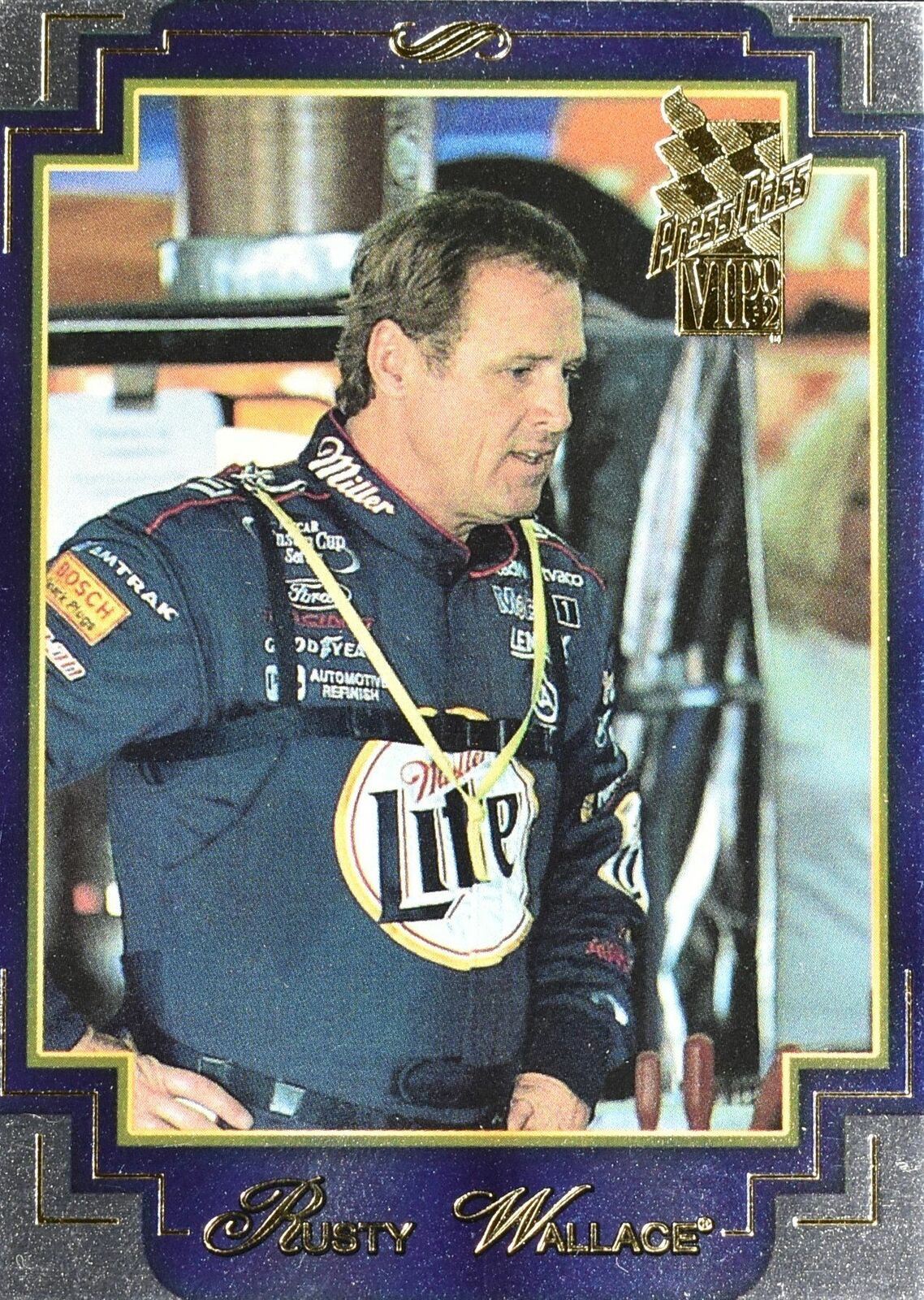 Rusty Wallace Nascar Press Pass X2 2002