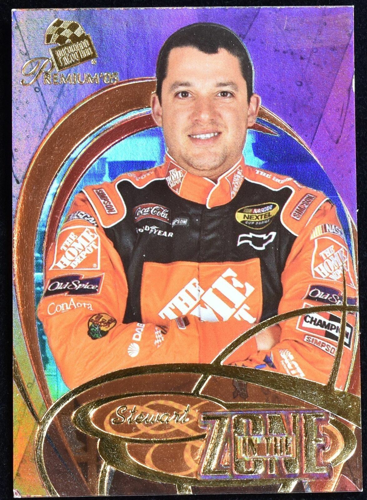 Tony Stewart IZ 3 / 12 2005 Press Pass Nascar Card