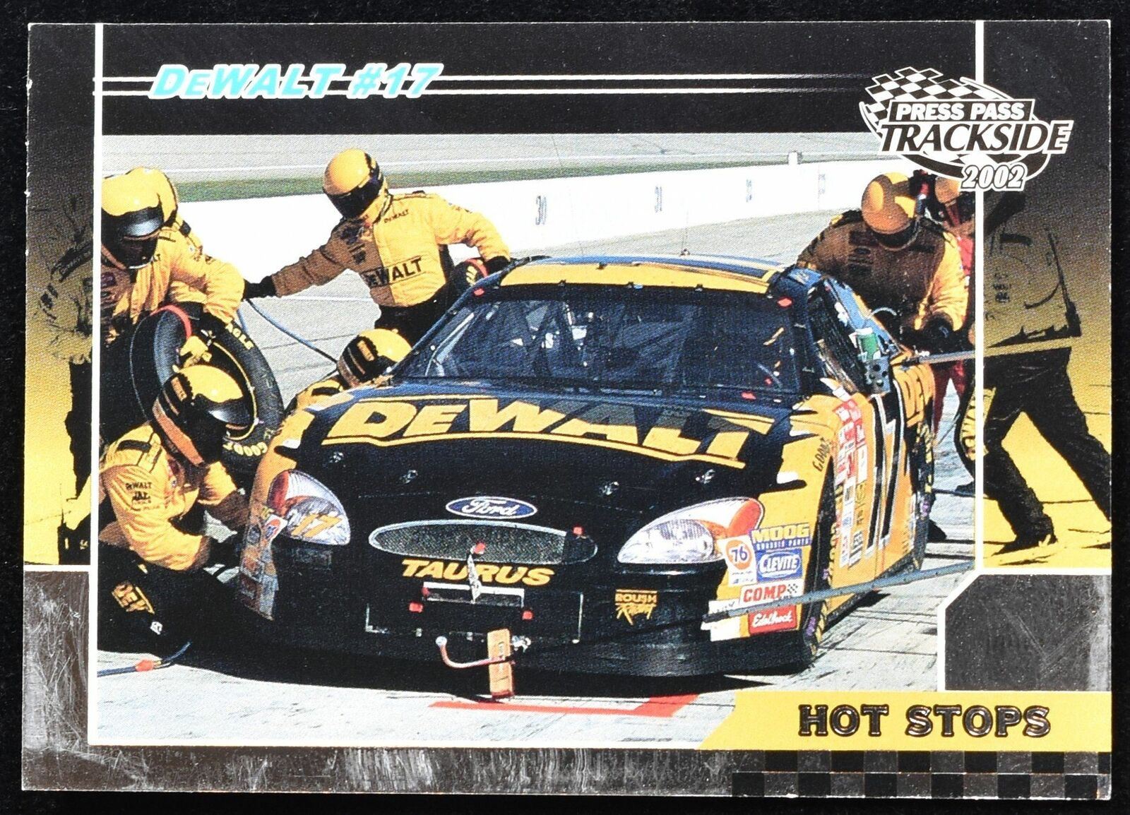 Dewalt 17 Press Pass Track Side Hot Stops No.69 Matt Kenseth