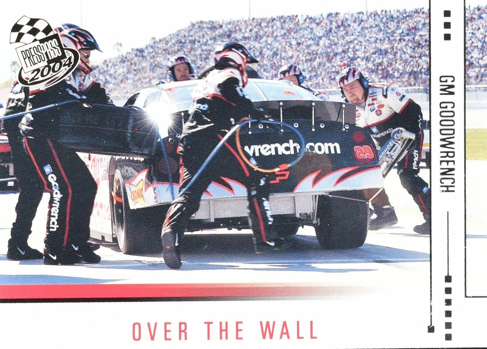 Over The Wall GM Good Wrench Press Pass Crew No. 70