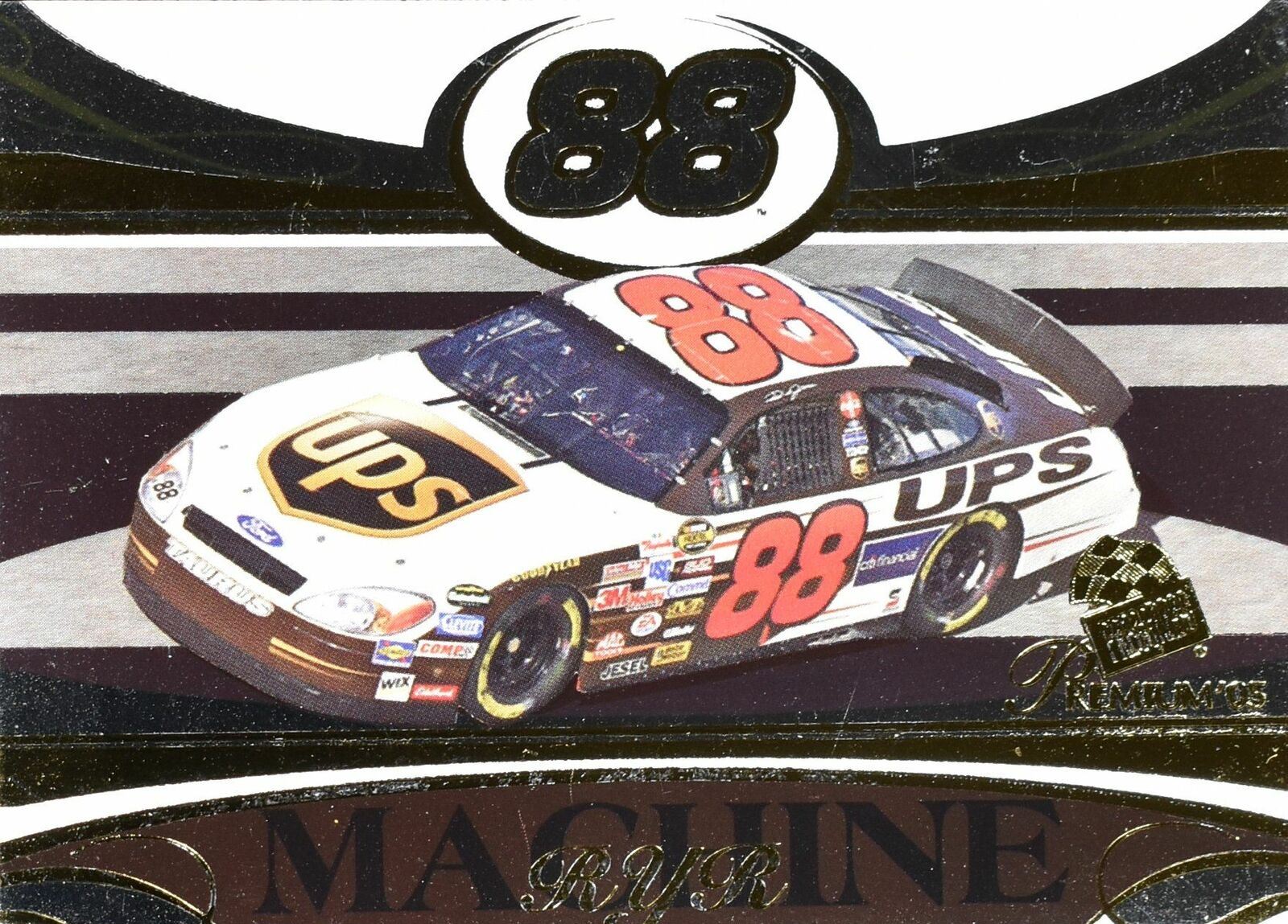 Dale Jarrett 88 Press Pass Nascar No. 44 Card