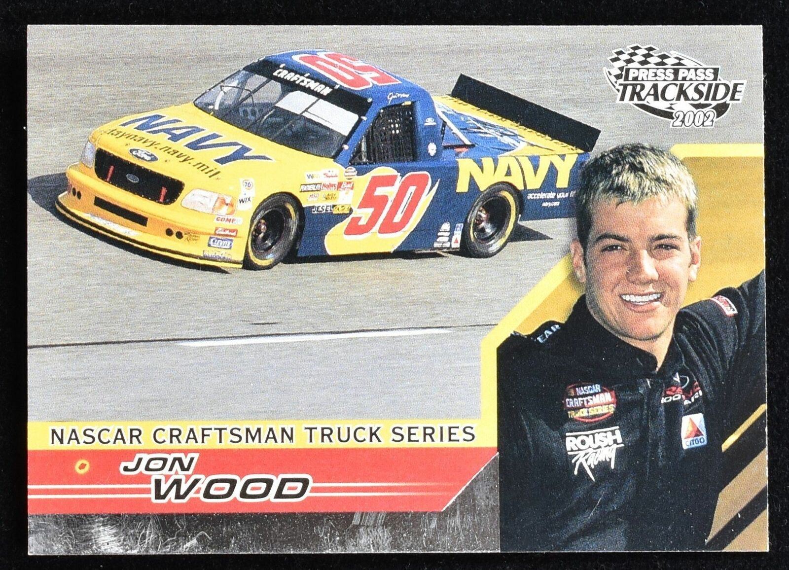 Press Pass Nascar Truck Series 2002 Jon Wood No. 51