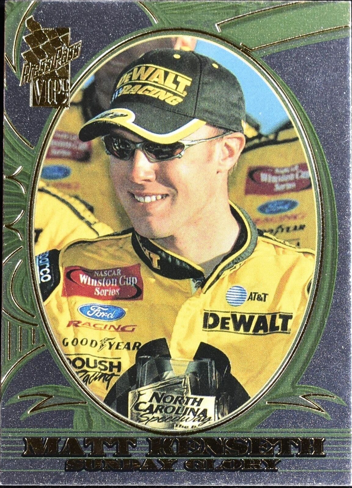 Matt Kenseth Sunday Glory Nascar Racing Card No. x24 Press Pass