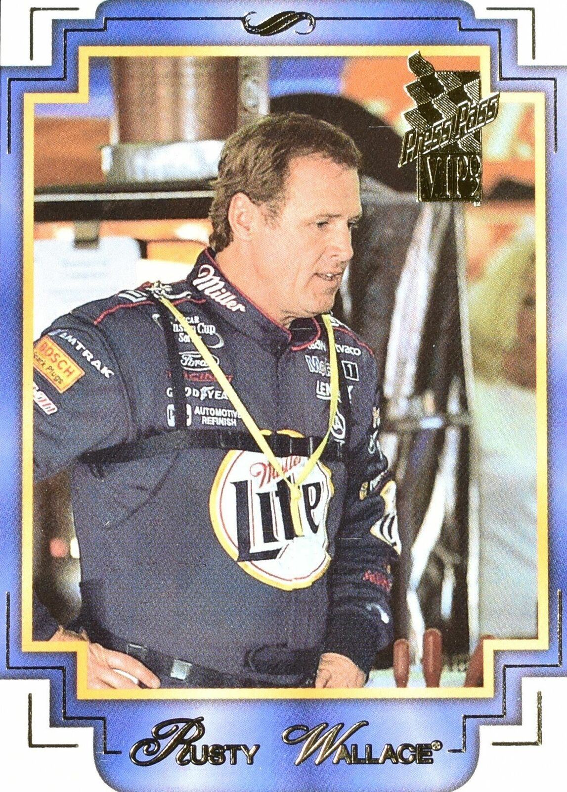 Rusty Wallace Nascar Press Pass 2 2002