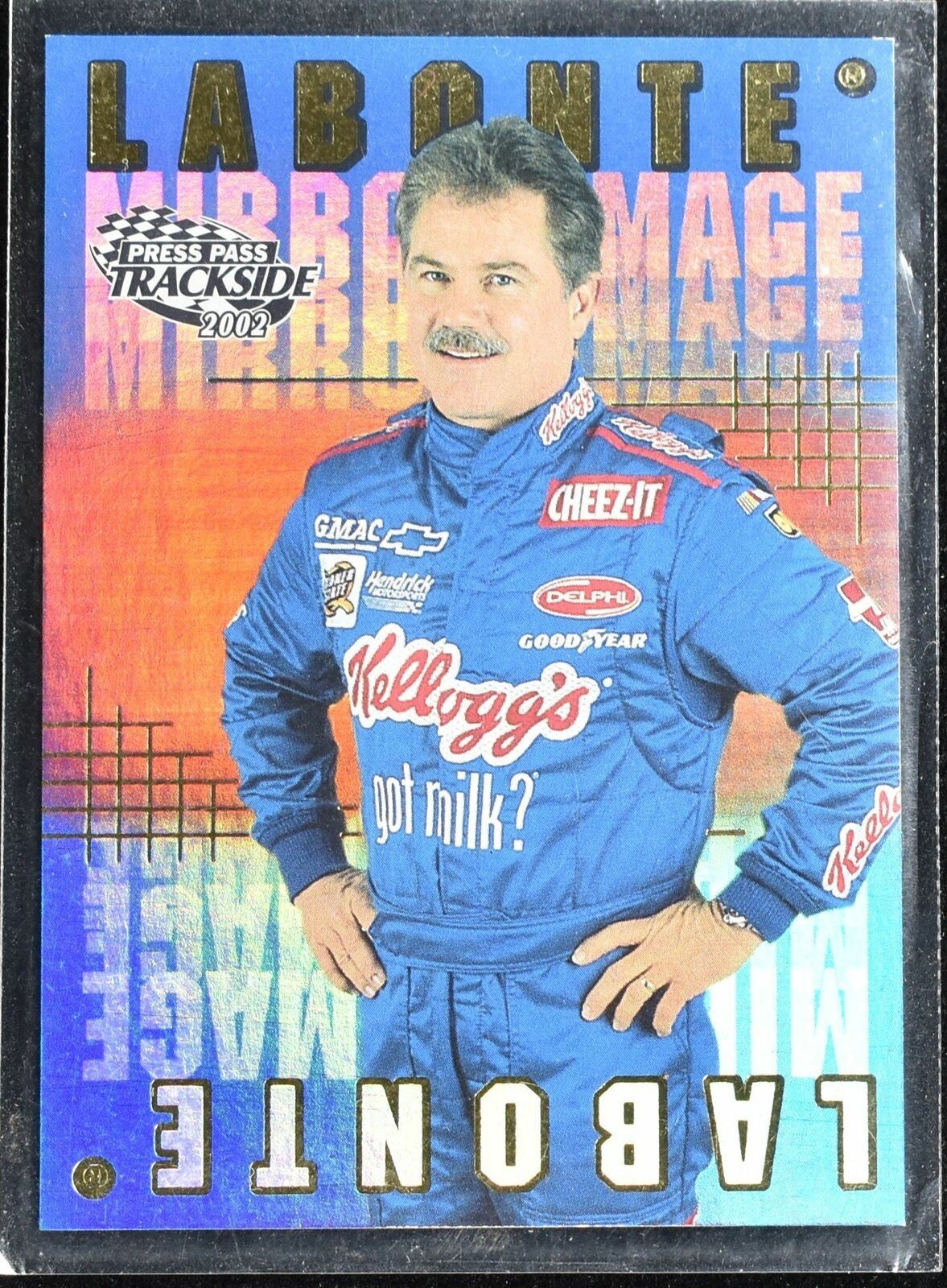 Terry Labonte Press Pass Trackside 2002 MI 6/9 Nascar