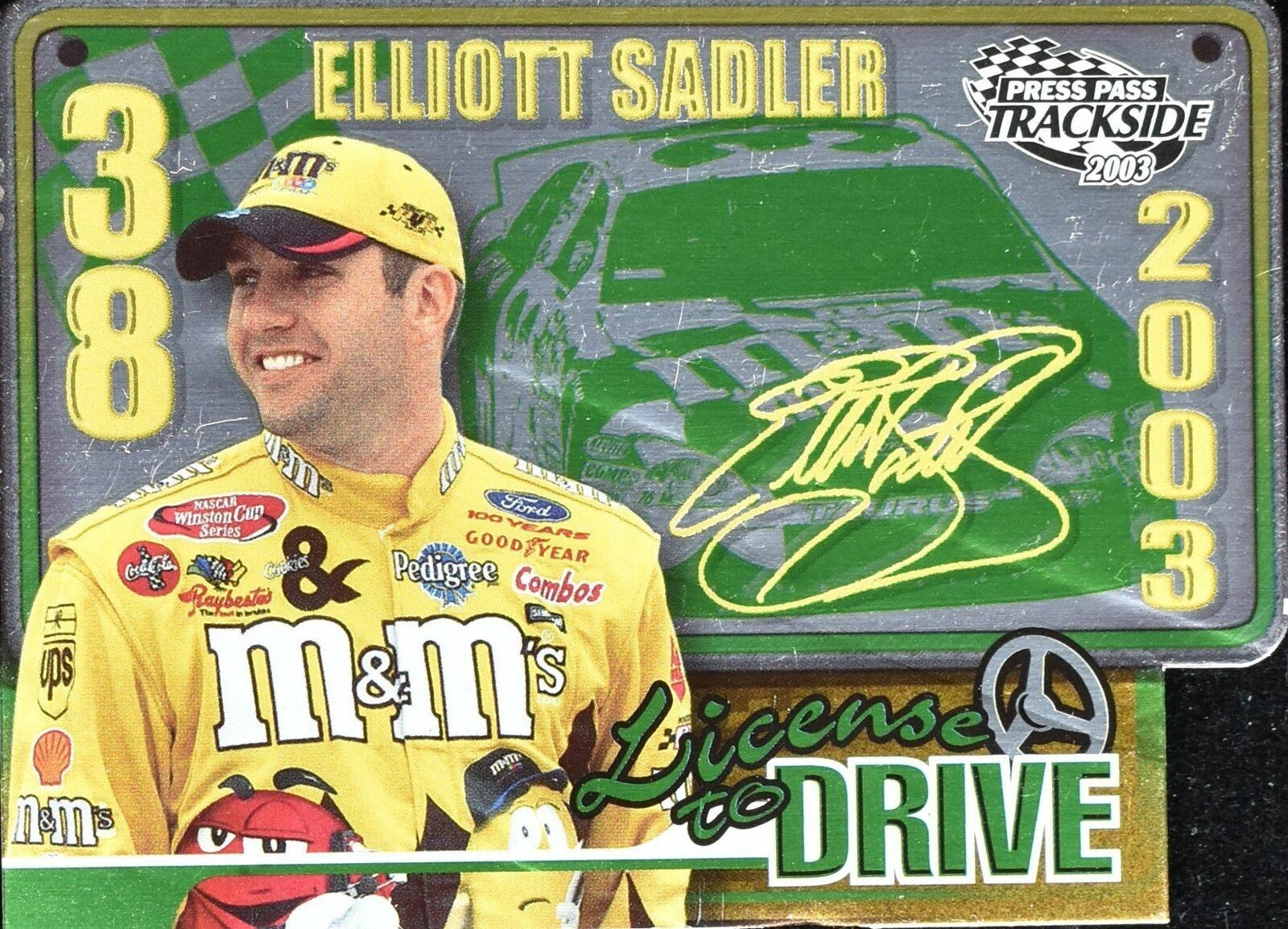 Elliott Sadler 2003 Press Pass 2003 LD 11/27 Nascar Card