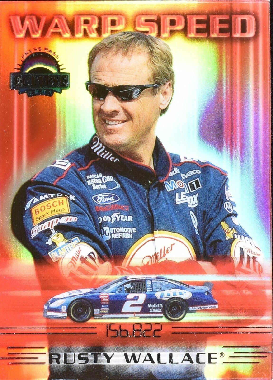 Rusty Wallace Eclipse 2004 Winston Cup No. 13 Press Pass