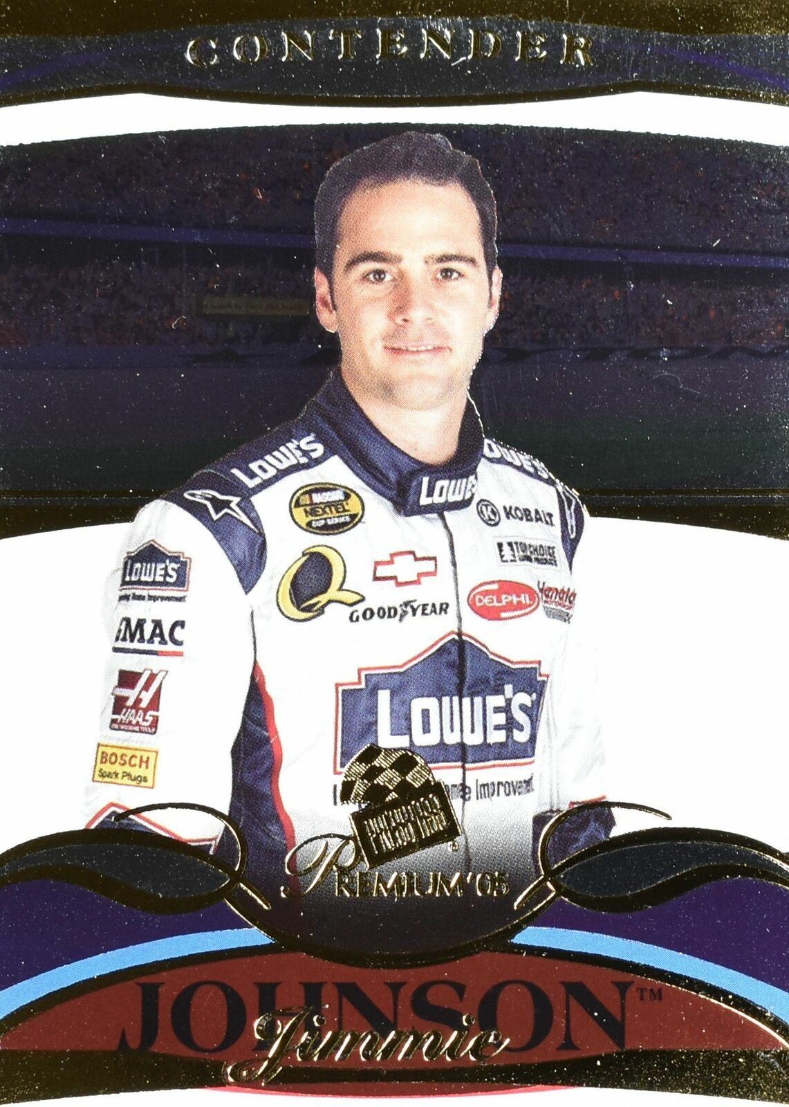 Jimmie Johnson No. 11 Press Pass Nascar Racing card