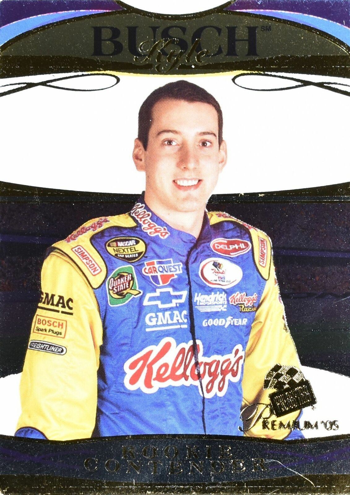 Kyle Busch Rookie Contender No. 35 Press pass Nascar Racing