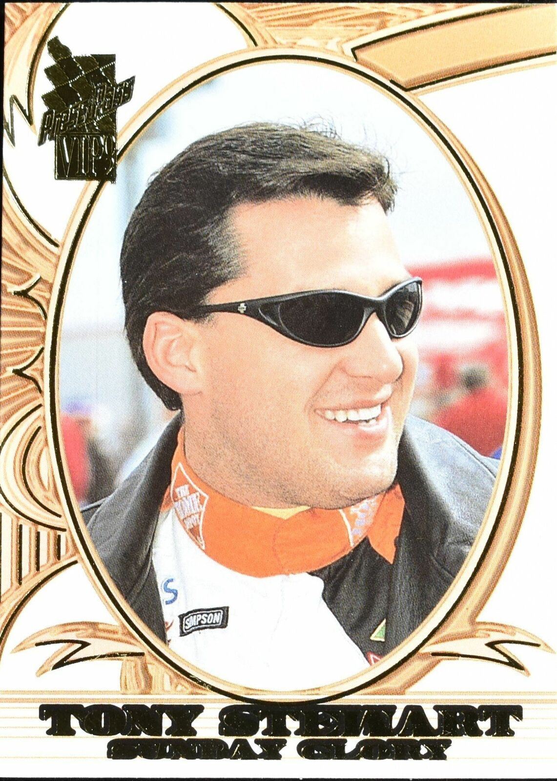 Tony Stewart Sunday Glory Press Pass No. 21 2002