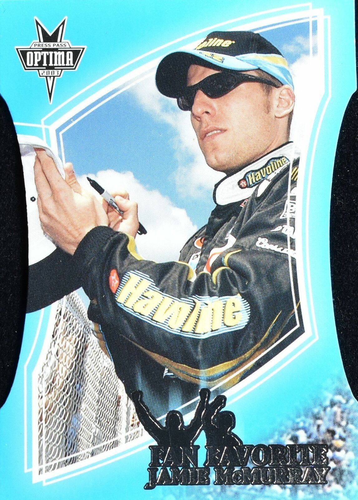 Jamie Mcmurray Optima 2003 Nascar Racing Card No. FF 5/27