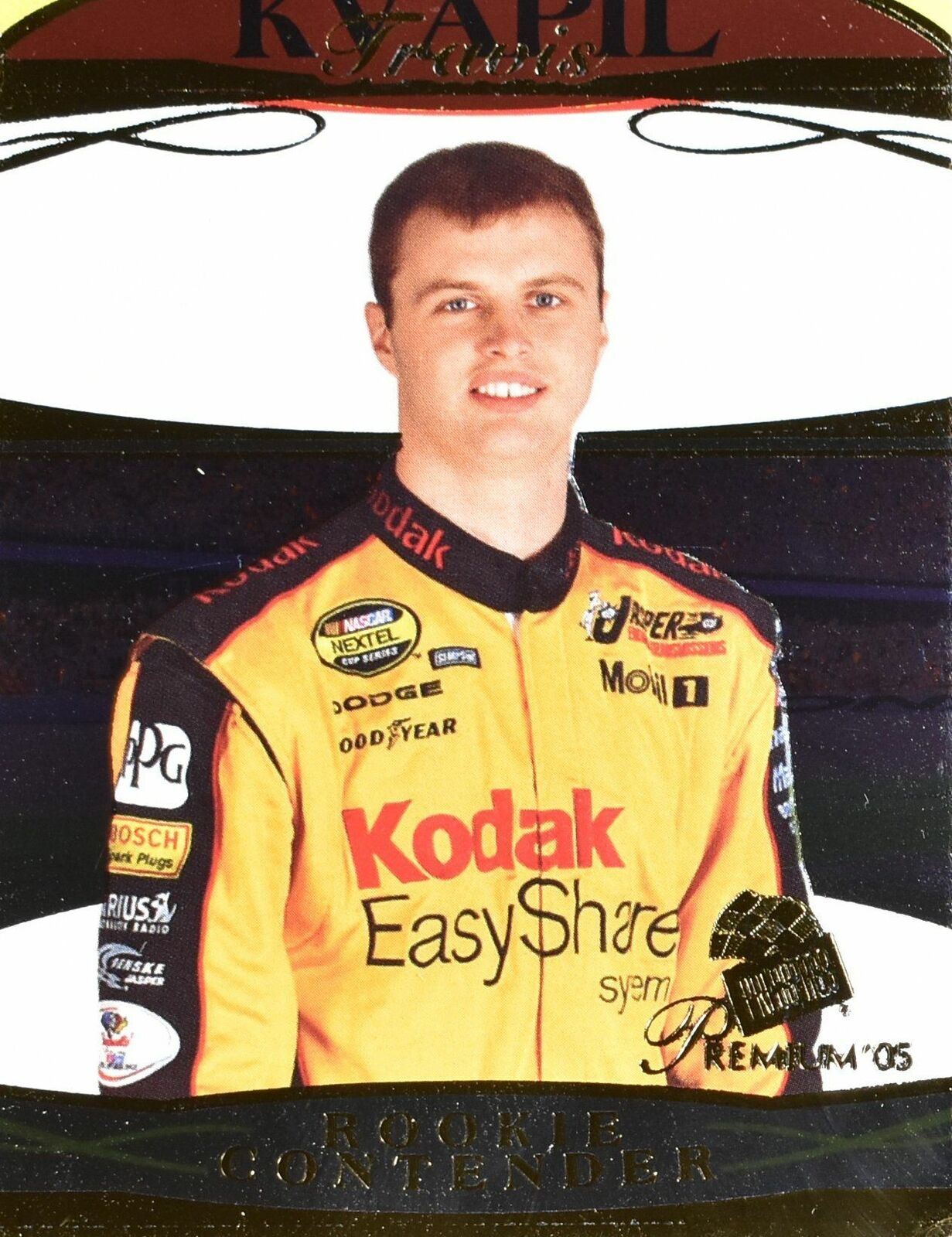 Travis Kyapil Rookie Contender 2005 No. 36 Nascar