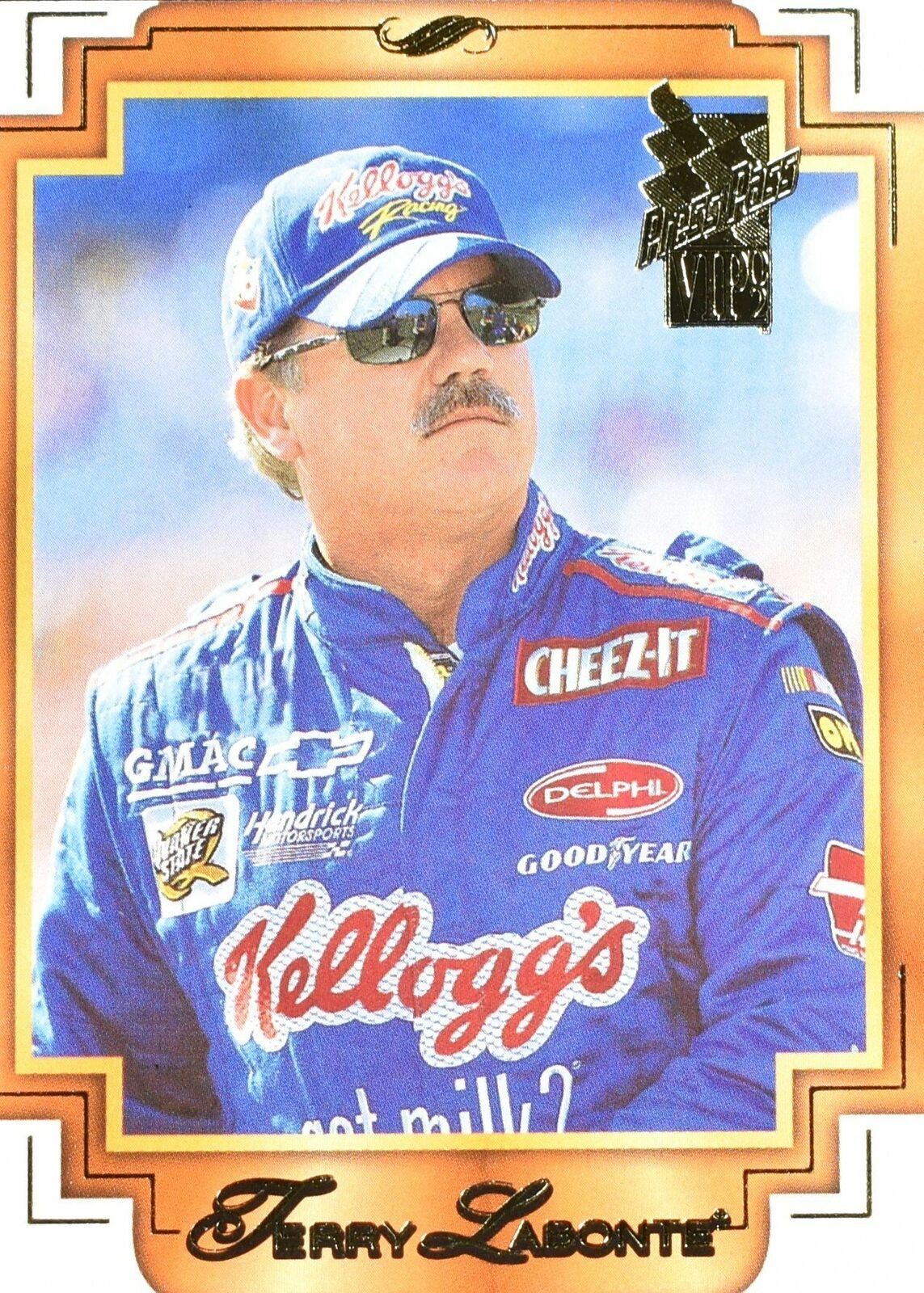 Terry Labonte 3 Press Pass Nascar Card