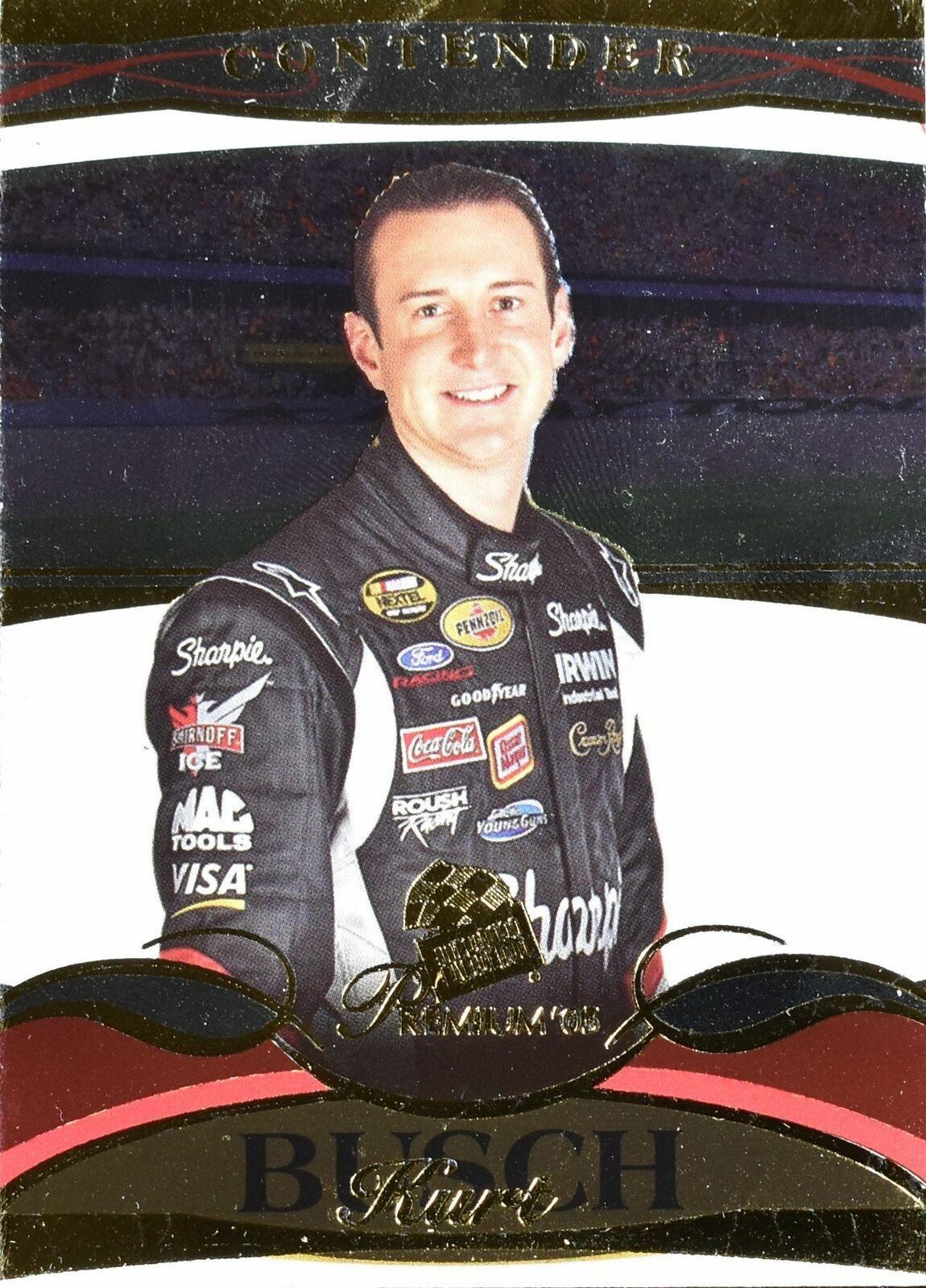 Kurt Busch Contender Premium 2005 No. 4 Nascar Racing