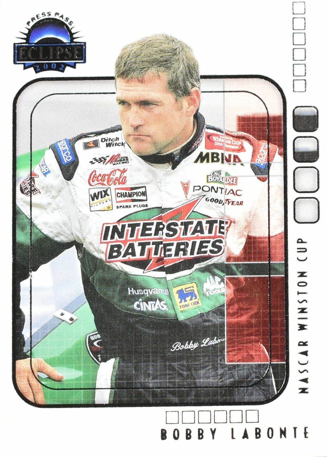 Bobby Labonte Eclipse 2002 No. 6 Press Pass Nascar