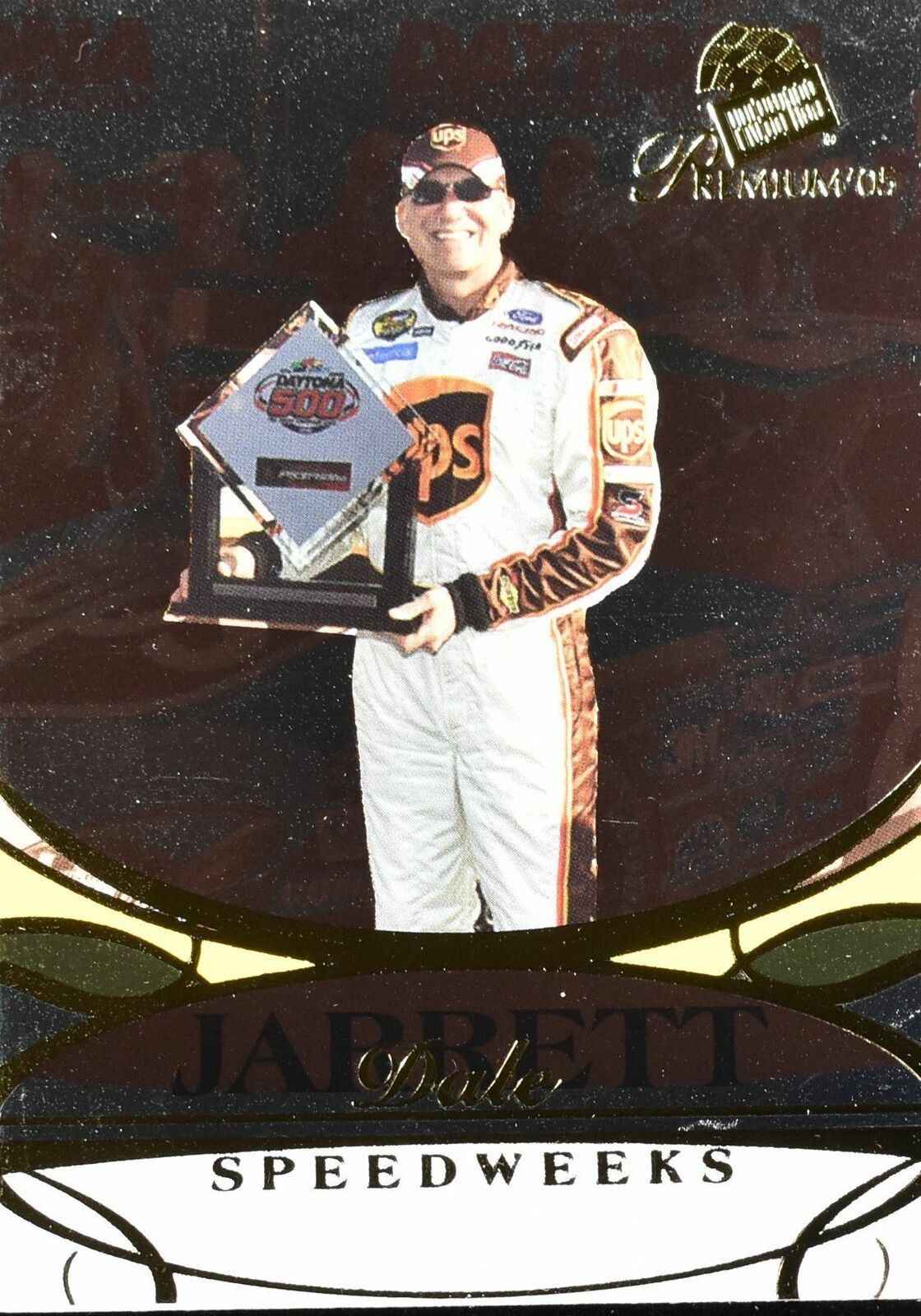 Dale Jarrett Daytona Pole No. 49 Nascar Card Press Pass