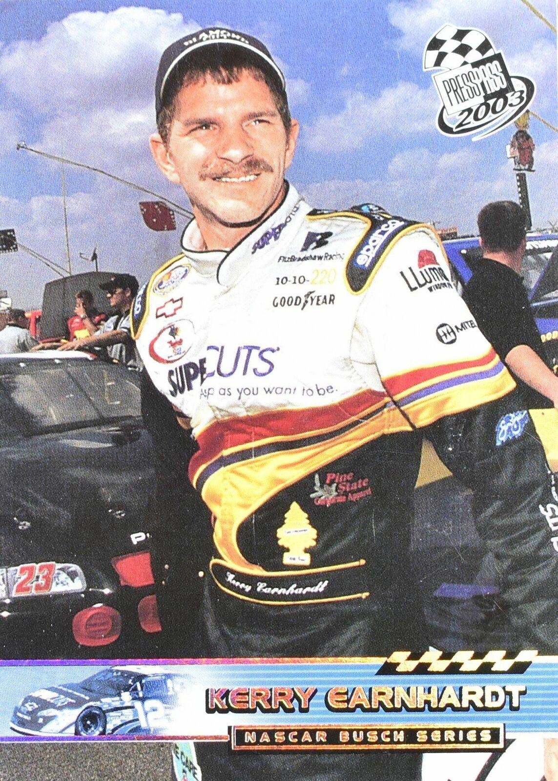 Kerry Earnhardt Nascar Busch Series Press Pass 2003 P35