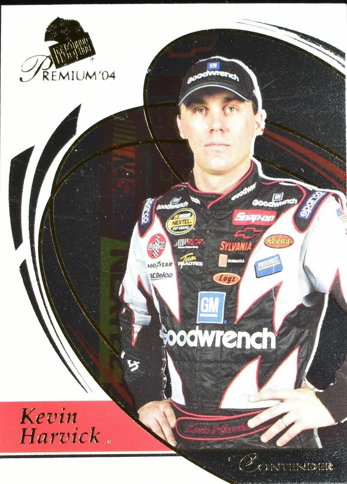 Kevin Harvick Premium 2004 Contender Press Pass No. 3