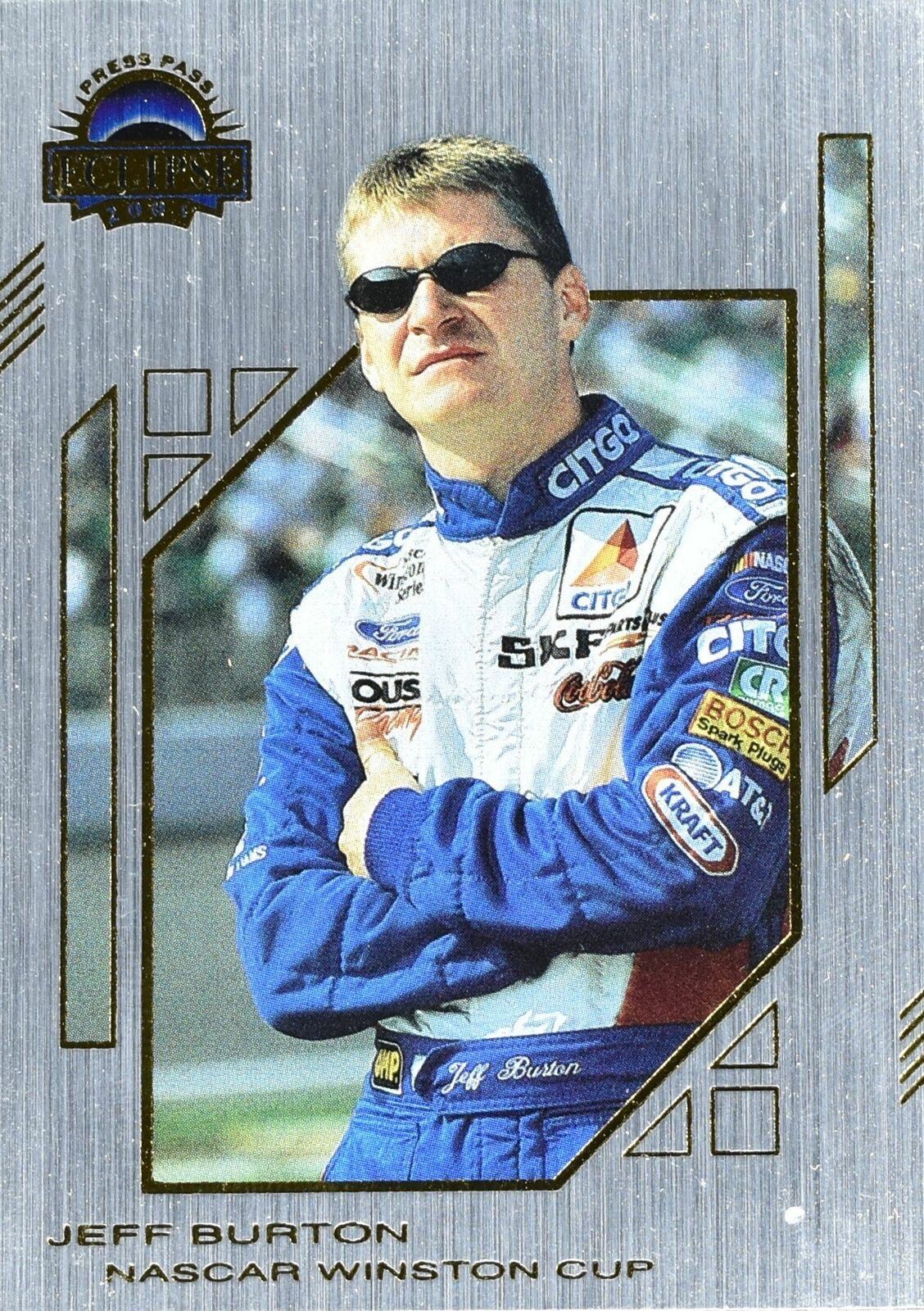 Jeff Burton Eclipse 2003 Press Pass P12 Nascar Racing Card