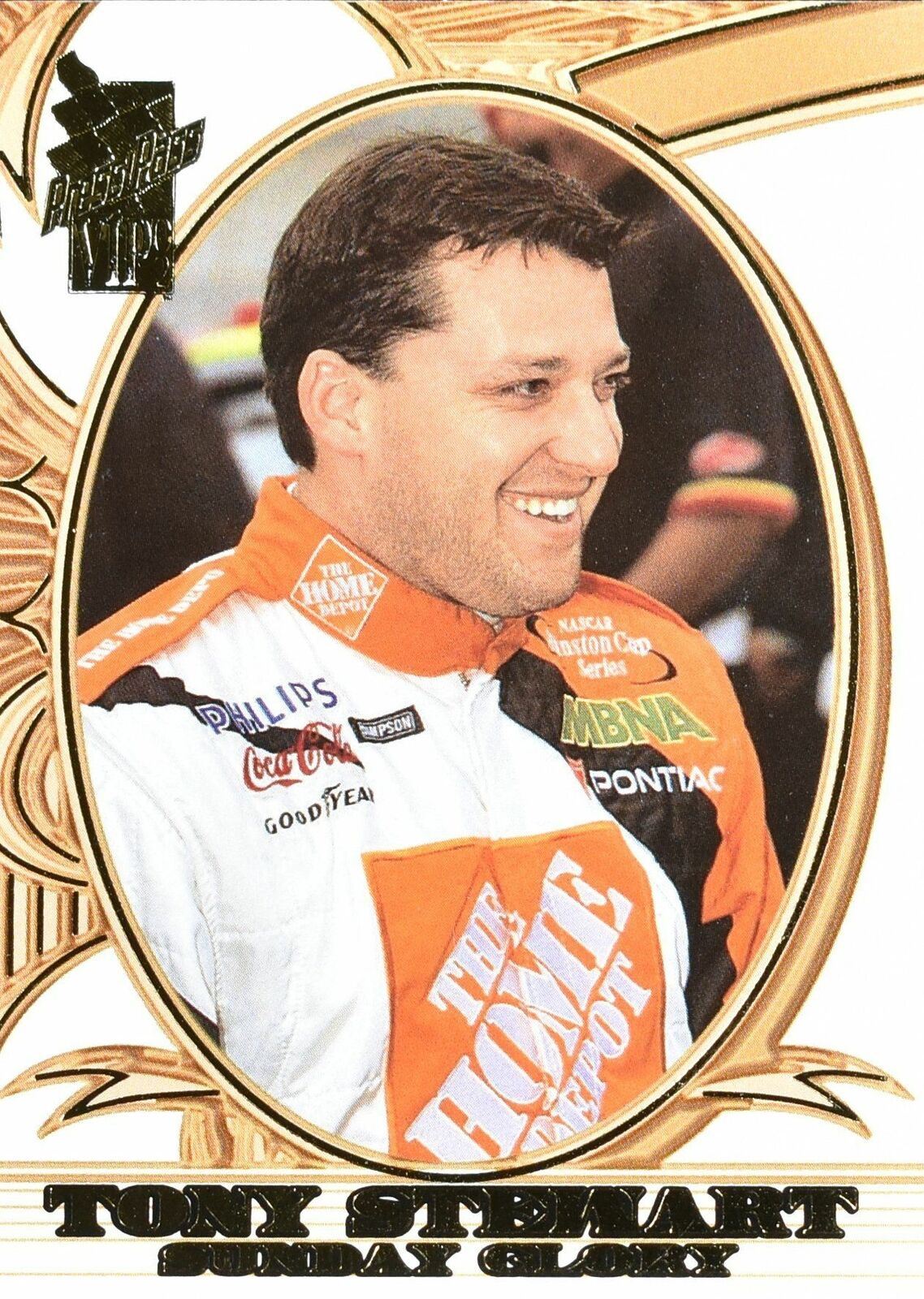 Tony Stewart Sunday Glory No. 27 Press pass Nascar Racing Card