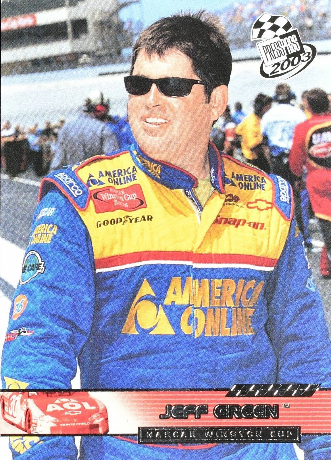 Jeff Green Nascar Winston Cup 2003 Press Pass No. 12