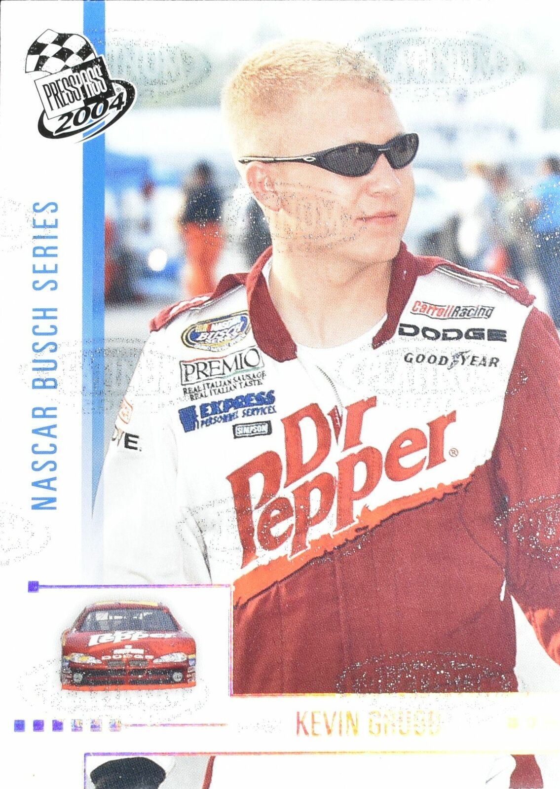 Kevin Grubb Nascar Press Pass 2004 Busch Series P41