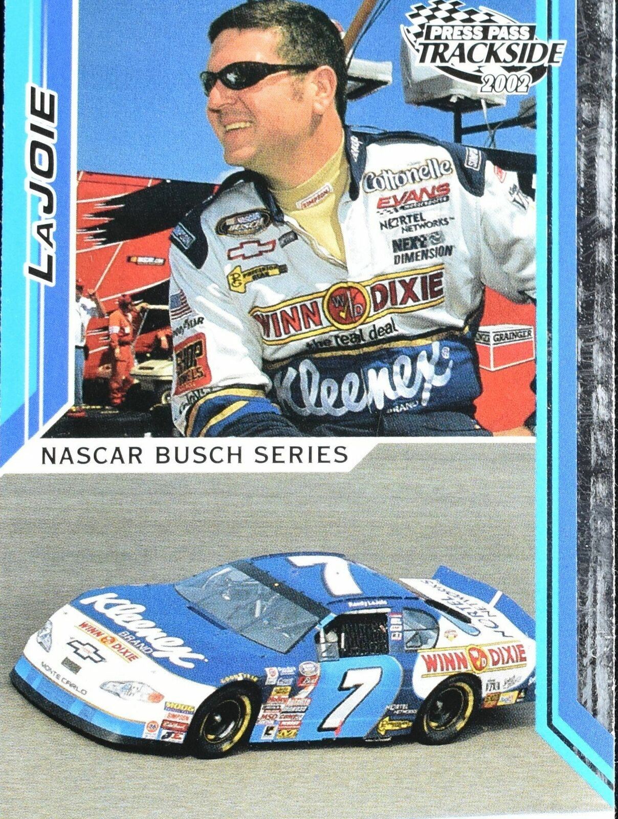 Randy Lajoie No. 38 Press Pass Nascar 2002 Card