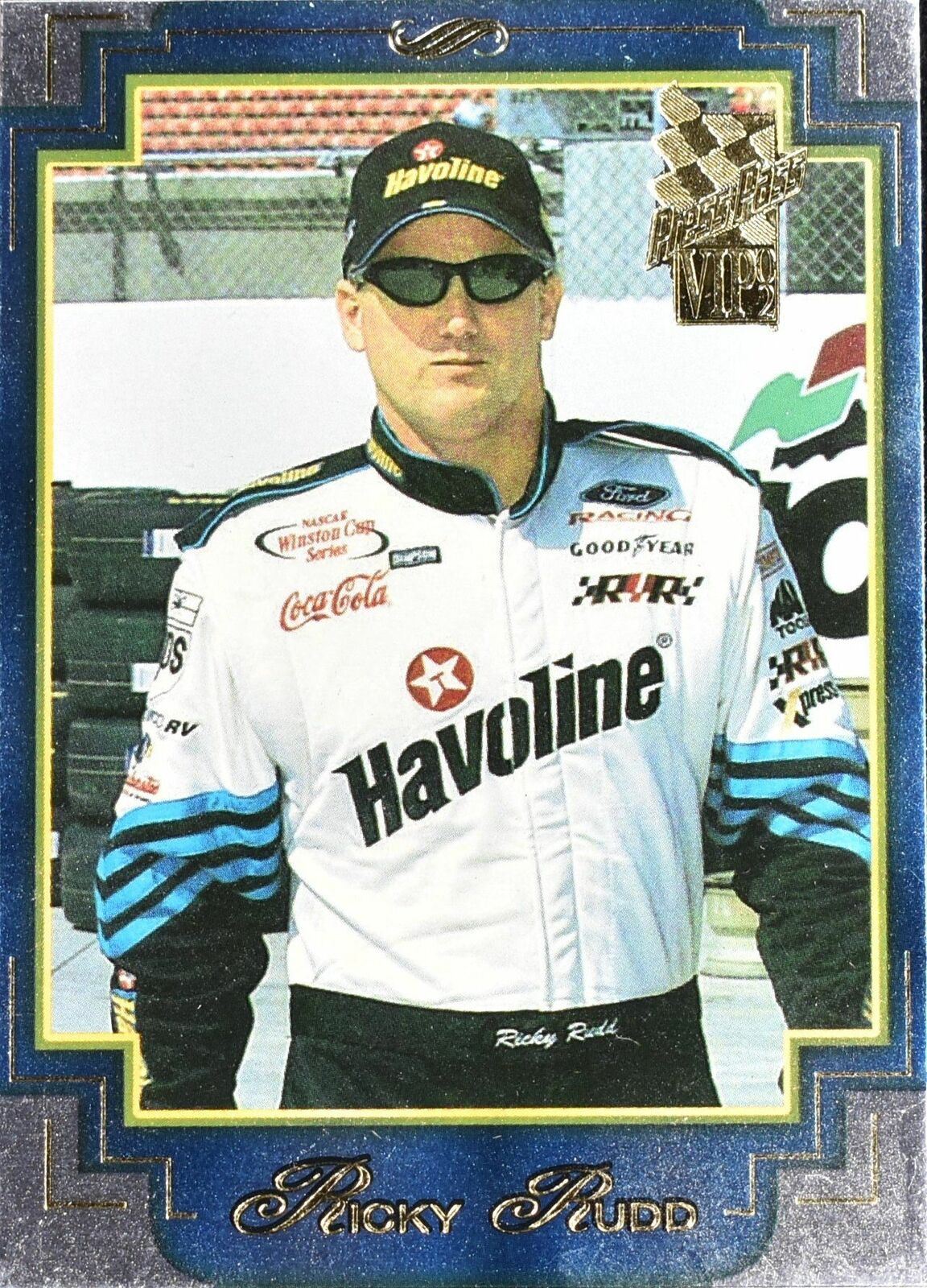 Ricky Rudd Nascar Racing Card Press Pass VIP x 12