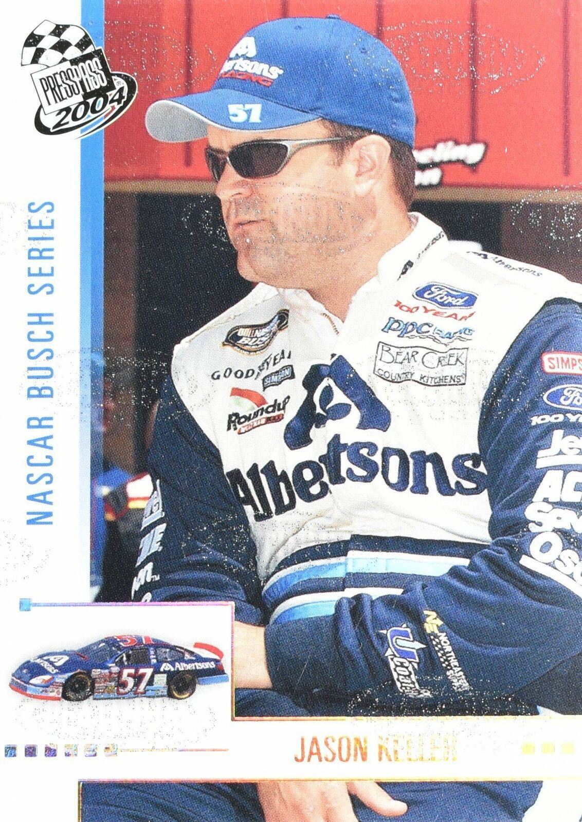 Jason Keller Nascar Busch Series Press Pass 2004 P 48