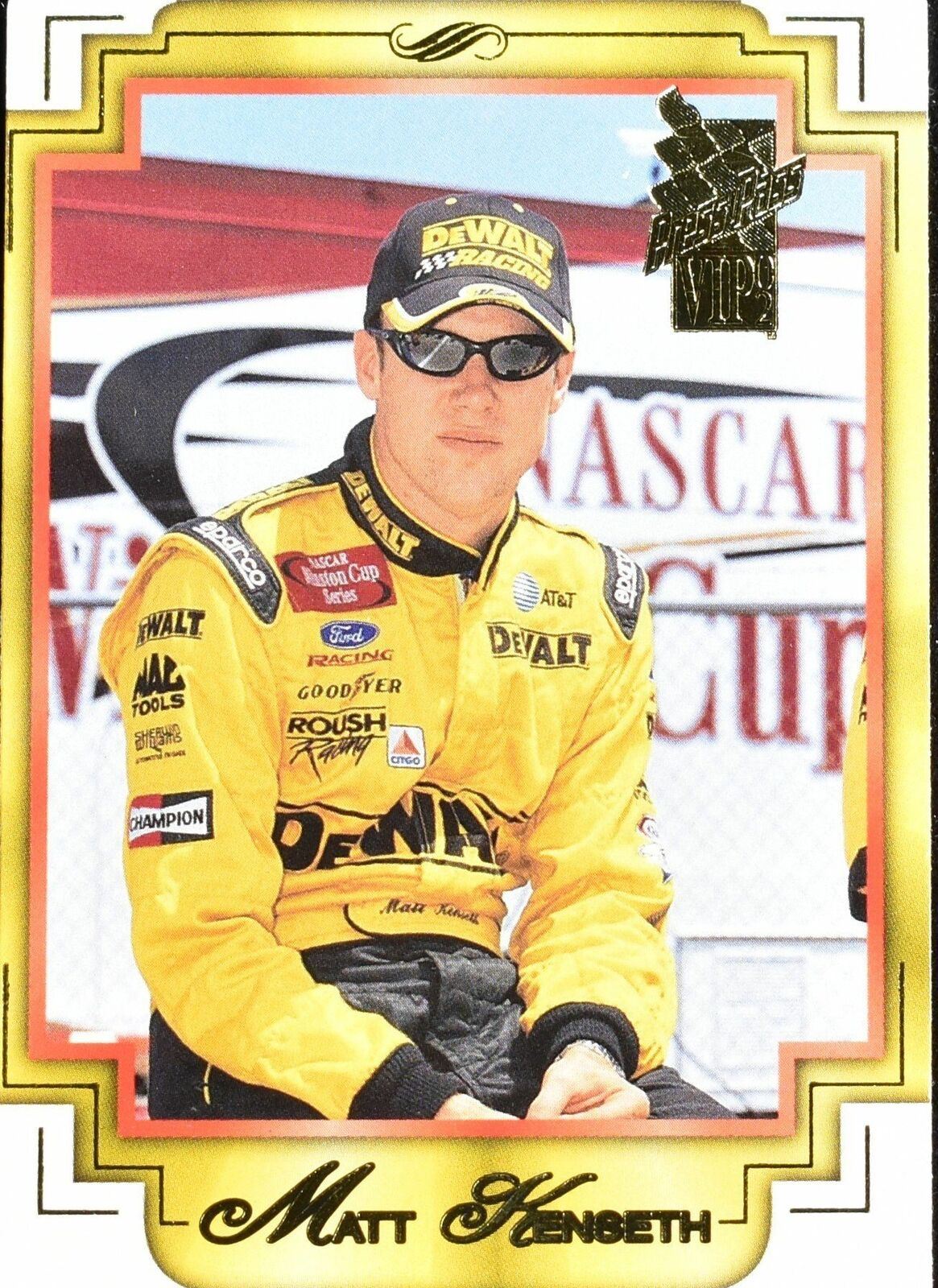 Matt Kenseth Dewalt Nascar Racing No. 7 Press pass 2002