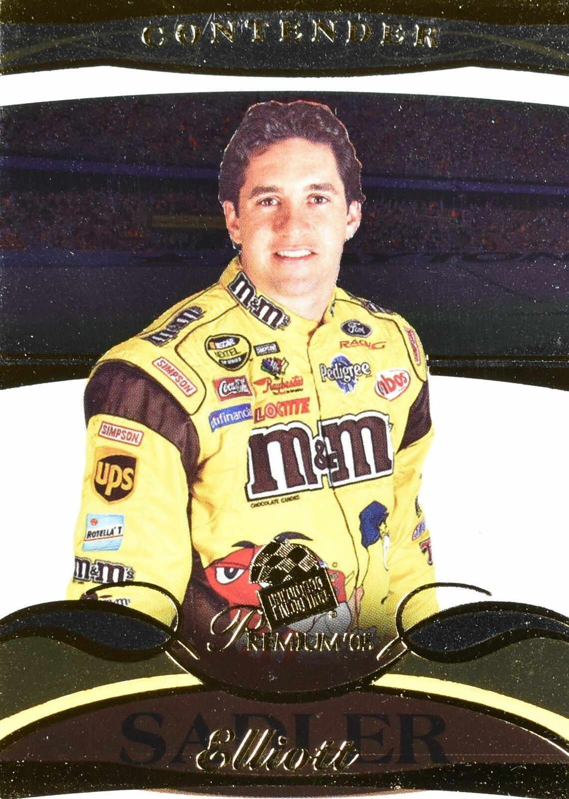 Elliot Sadler Premium 2005 Contenders Press Pass No. 28