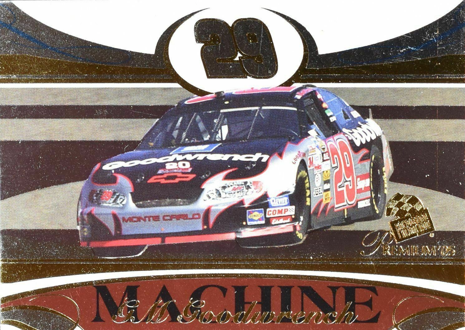 Kevin Harvick No. 43 Press Pass Nascar Racing Card 2005