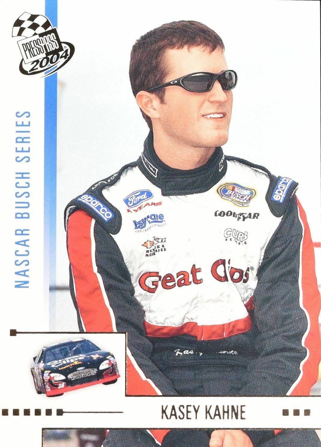 Kasey Kahne No. 42 nascar racing Press Pass 2003 Card