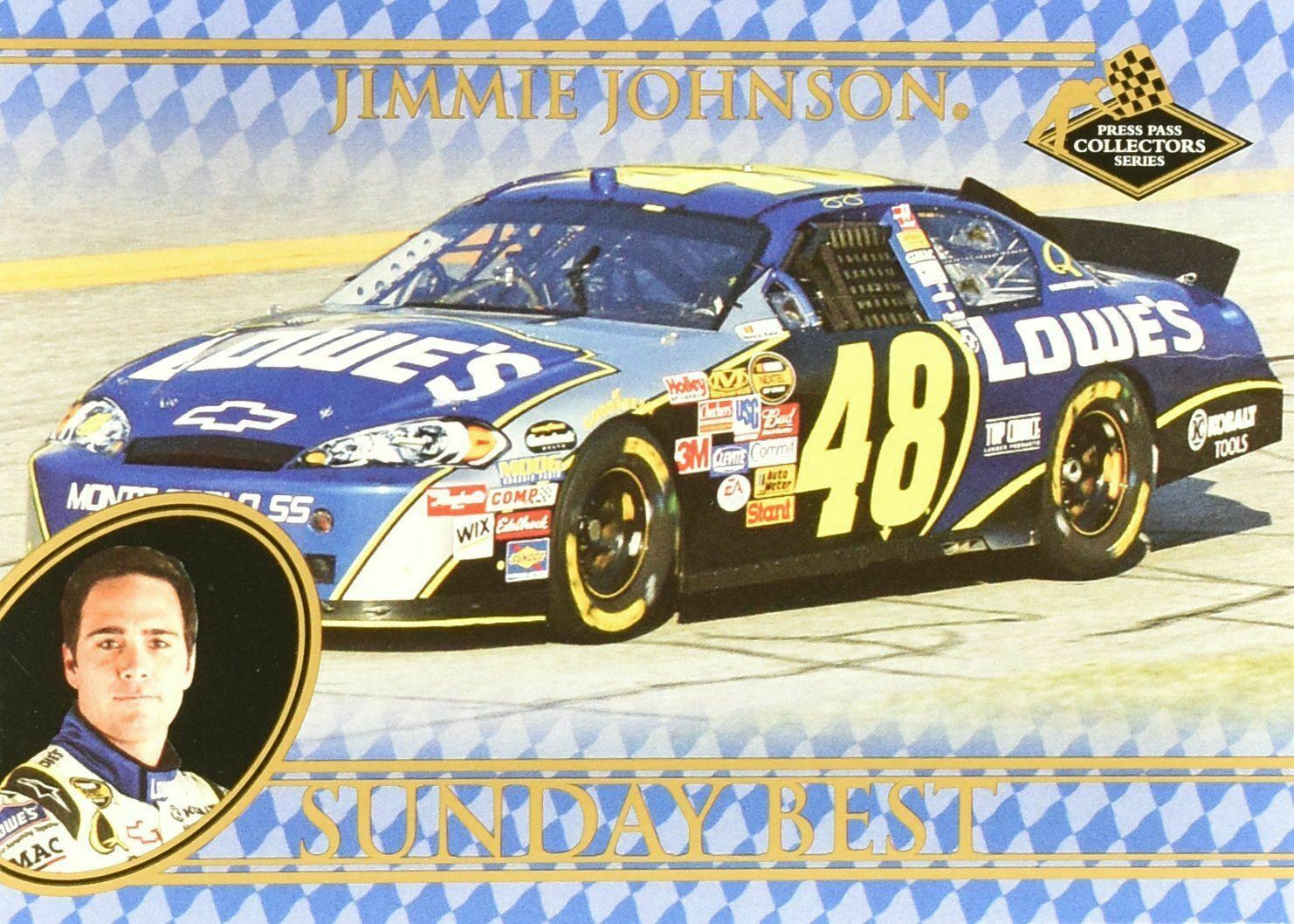 Jimmie Johnson CB 11 / 25 Press Pass Collectors series 2007