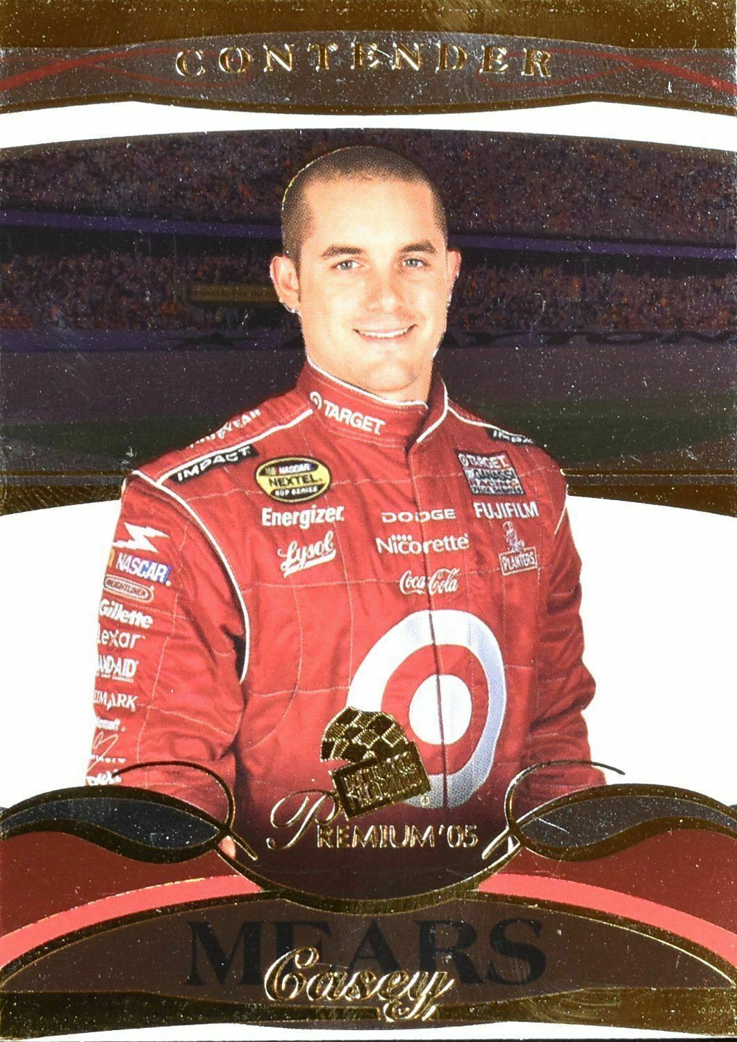 Casey Mears Press Pass nascar Racing Card No. 22 2005