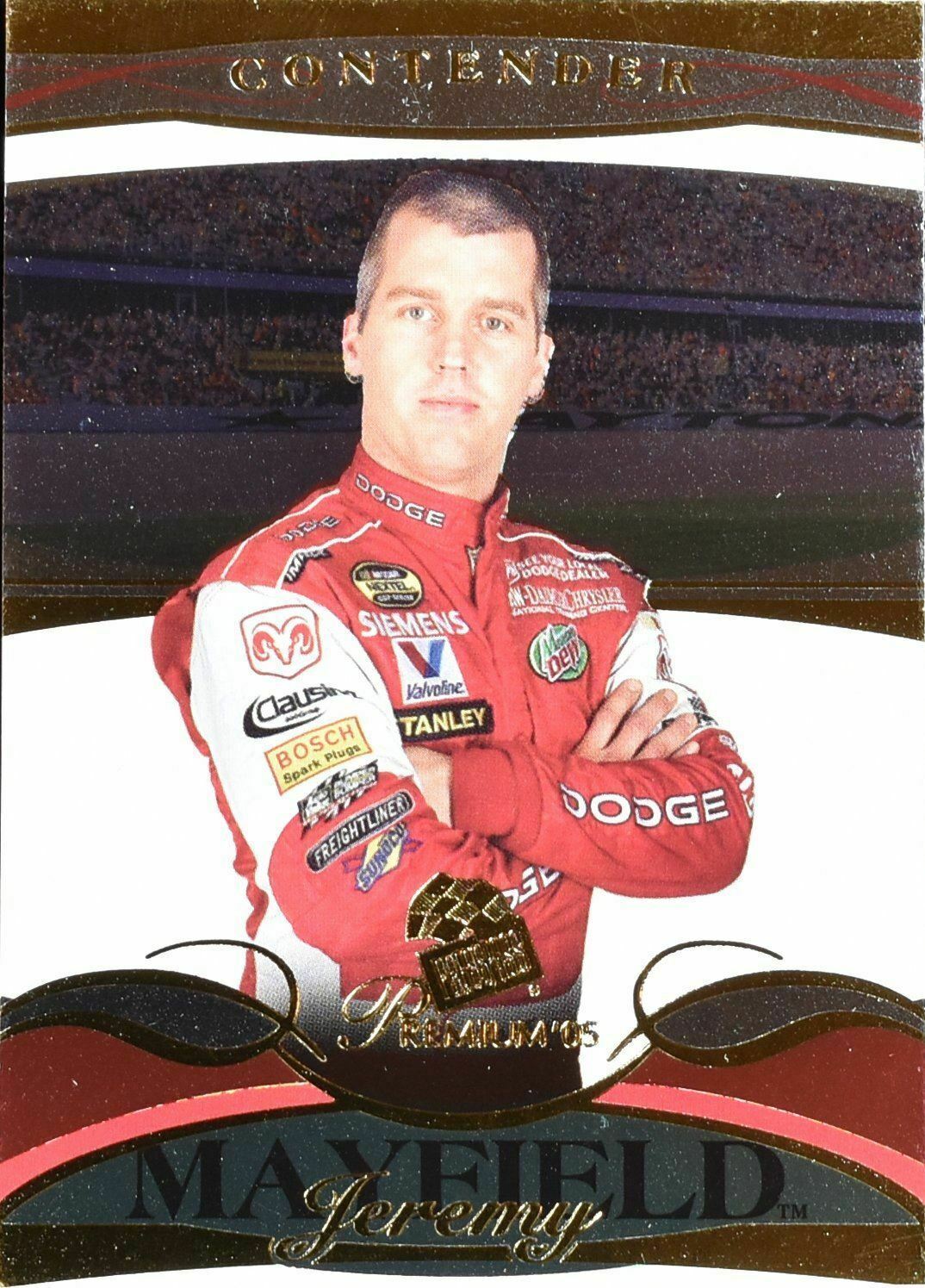 Jeremy Mayfield No. 20 Nascar Racing Card Press Pass 2005