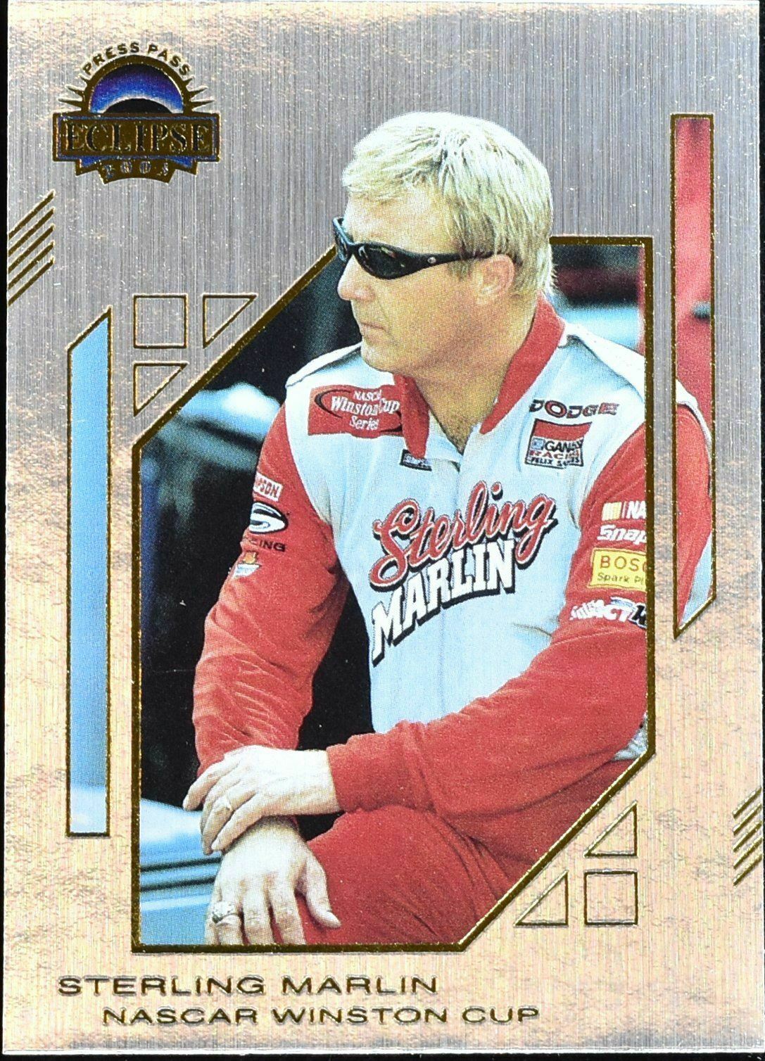 Sterling Marlin Eclipse 2003 Nascar Racing Card P17 Press Pass