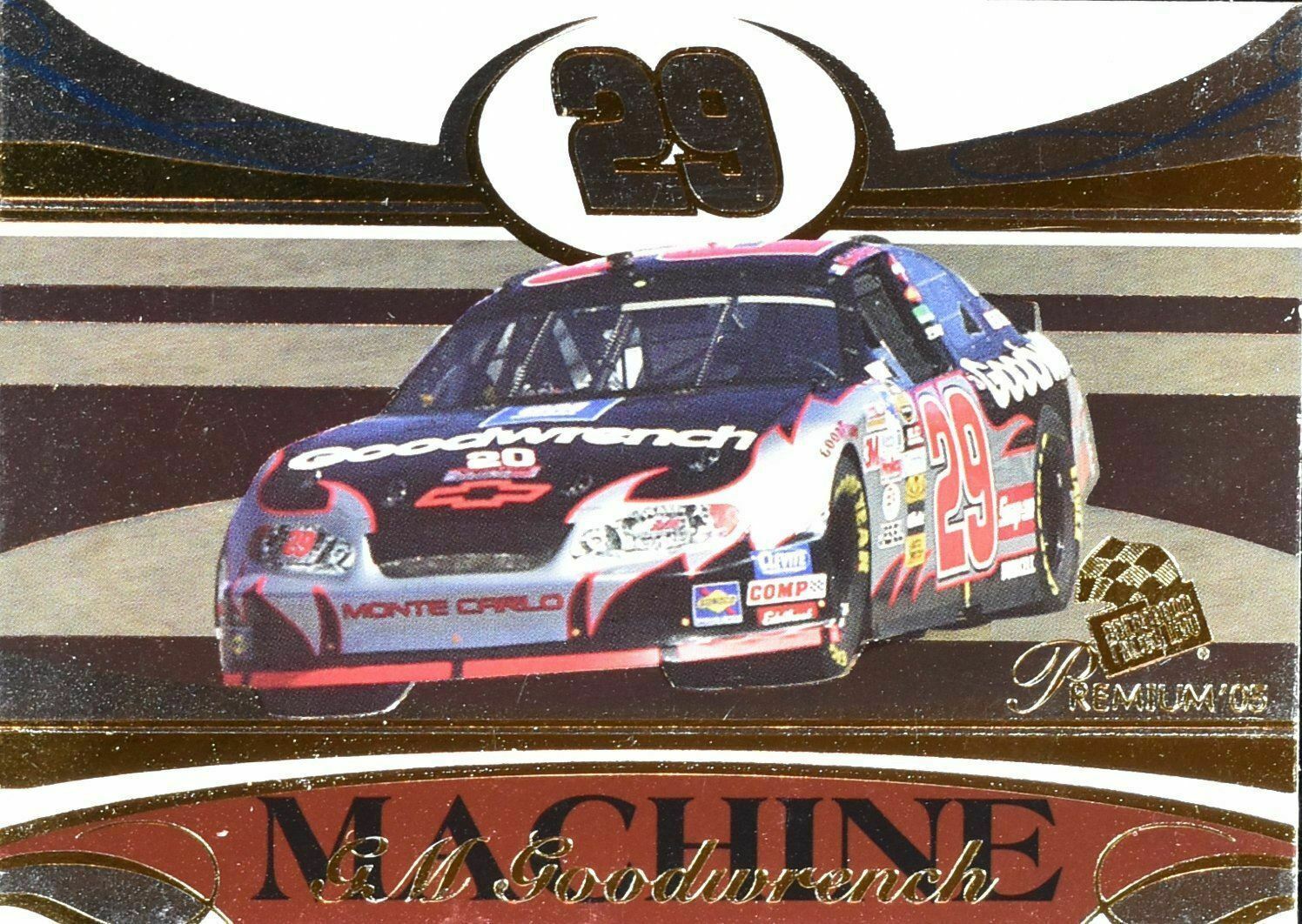 Kevin Harvick No. 43 Nascar racing Card Press Pass 2005