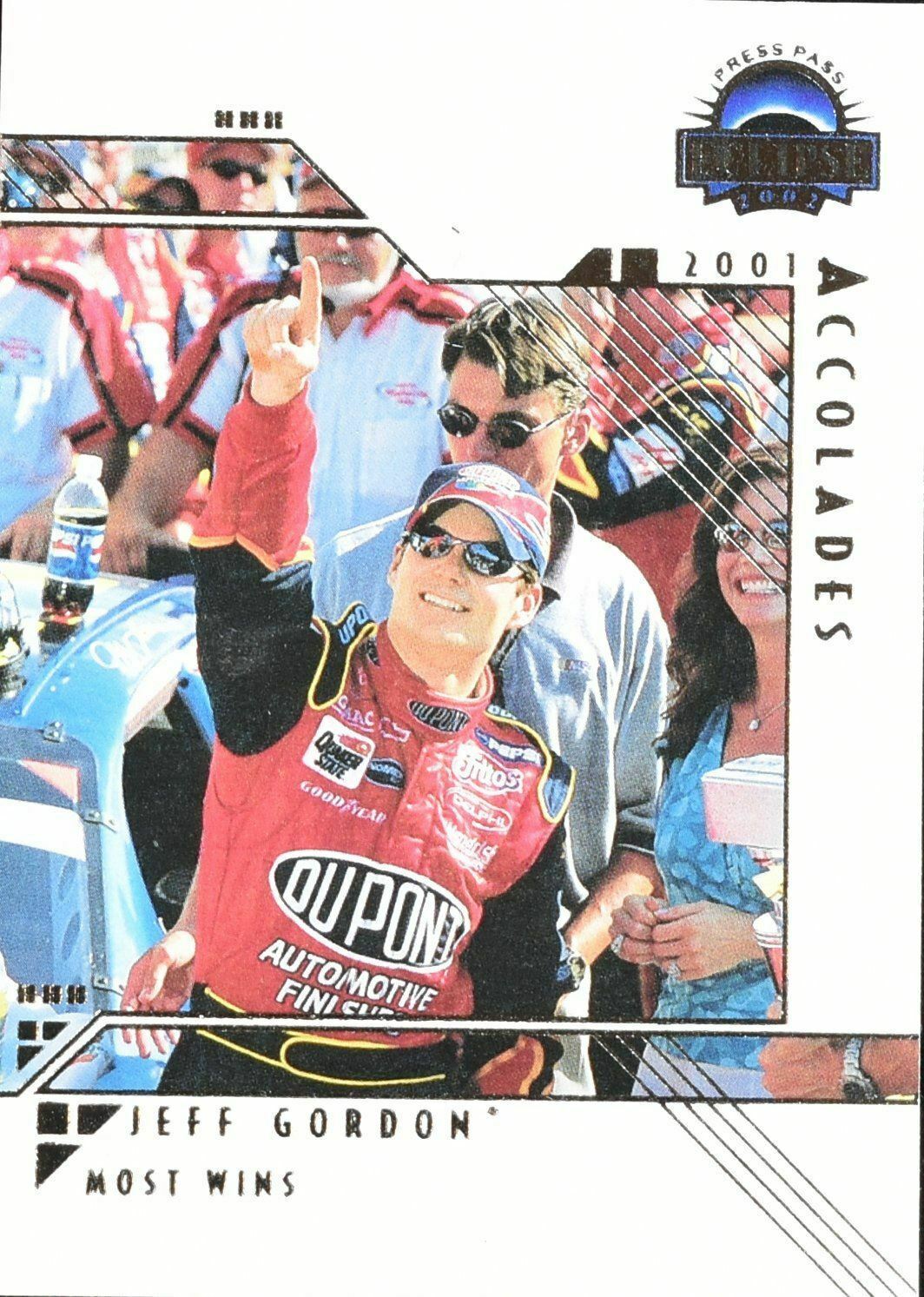 Jeff Gordon Eclipse 2003 Press Pass nascar Racing Card No. 30