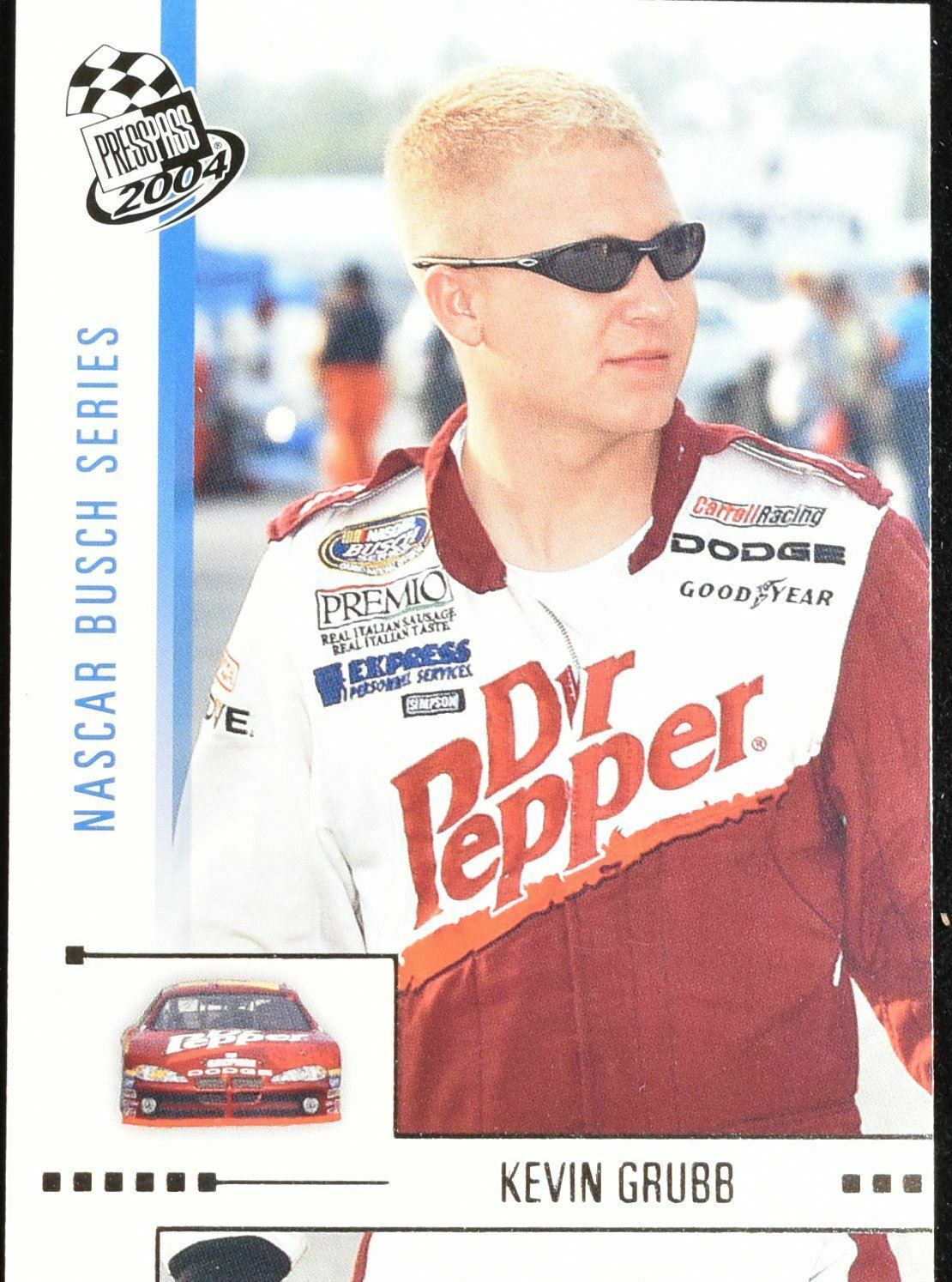 Kevin Grubb No. 41 Press Pass Nascar Racing Card 2003