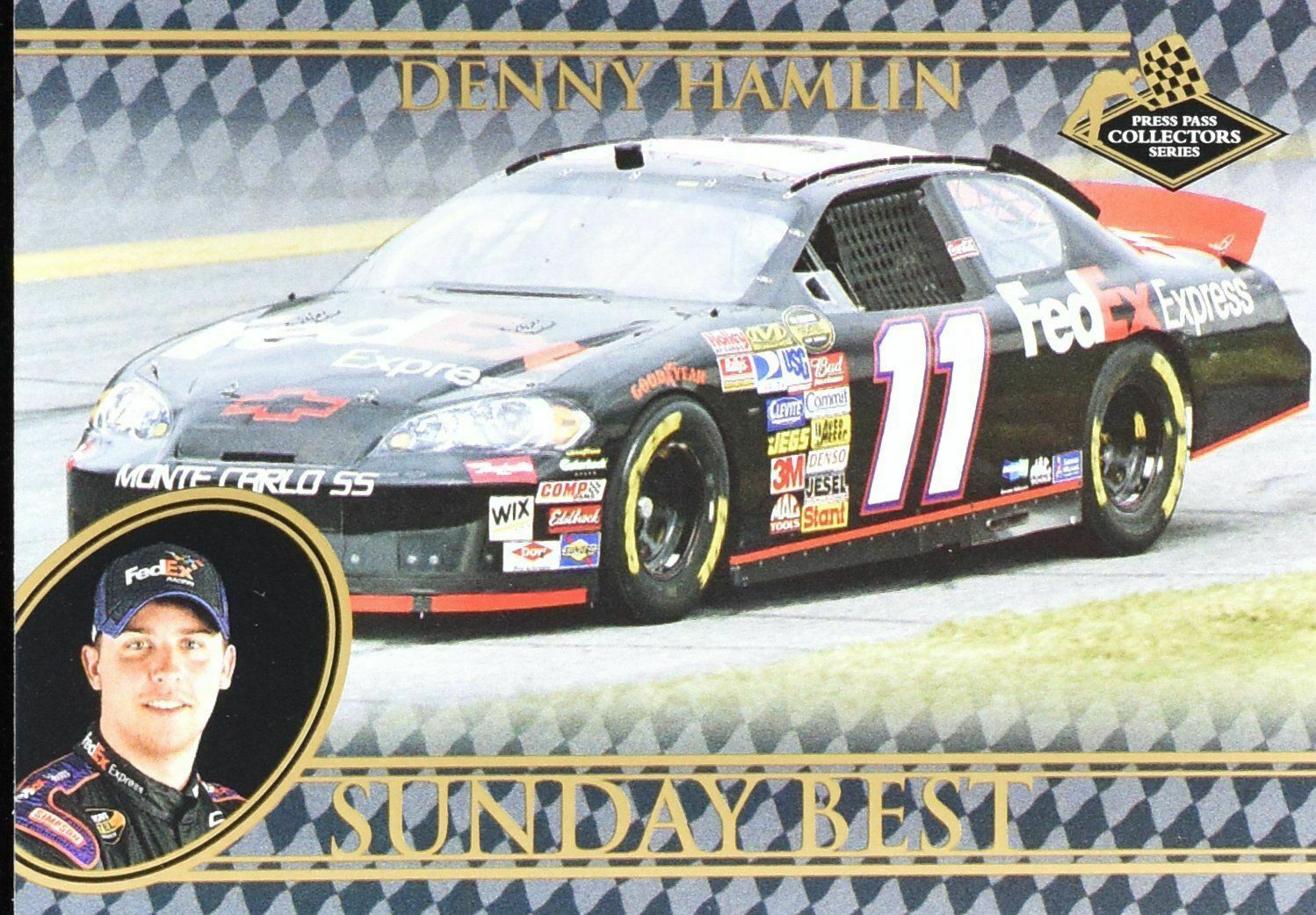 Denny Hamlin CB 8 / 25 Press Pass Collectors series 2007