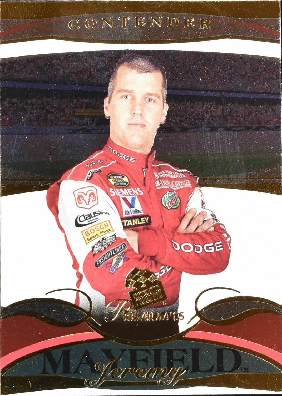 Jeremy Mayfield Press Pass Contender nascar racing Card No. 20