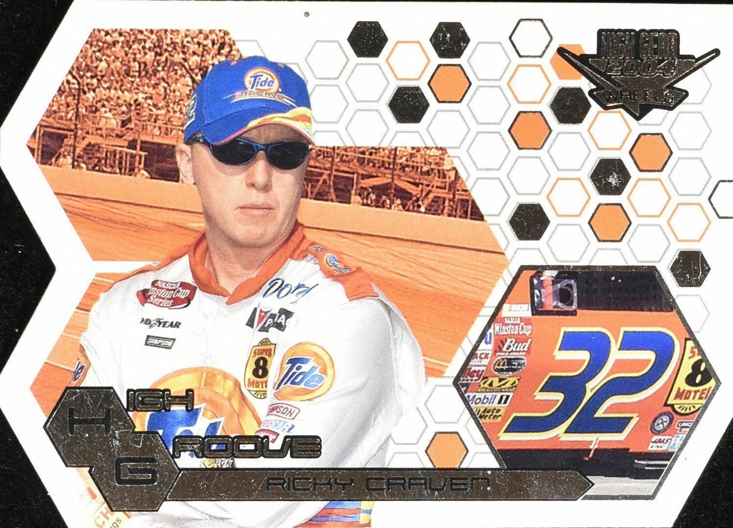 Ricky Craven High Gear Wheels 2004 HG 4/27 Nascar Racing