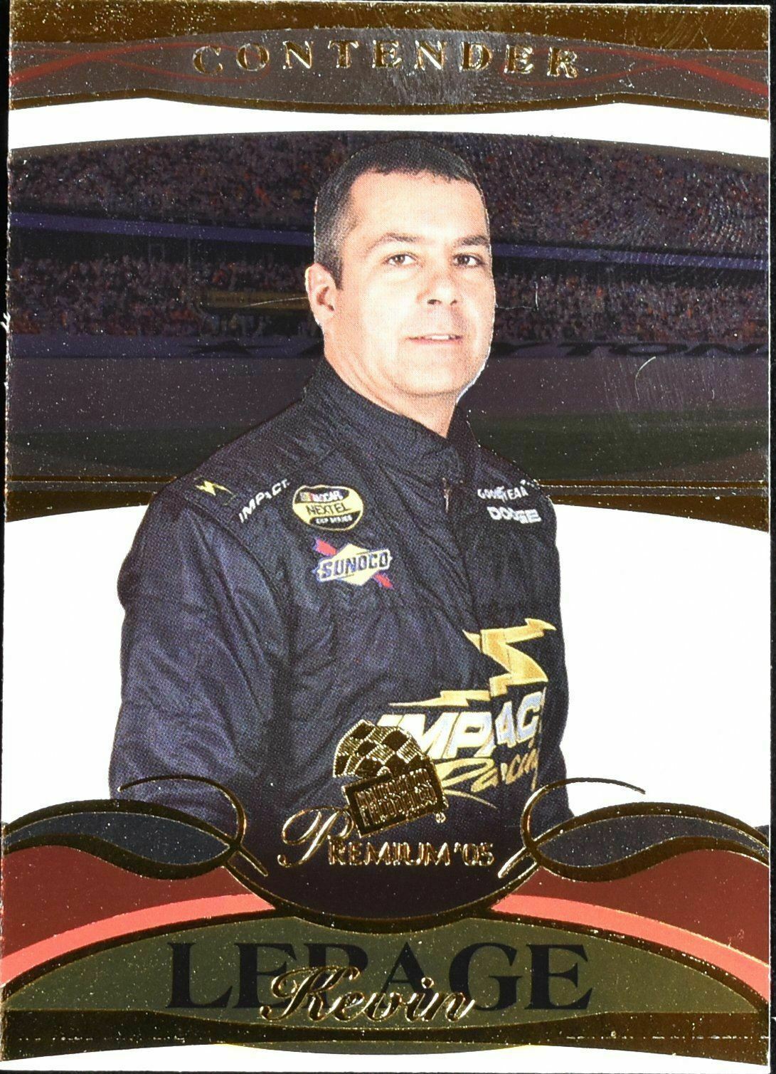 Kevin Lepage No. 17 Nascar Racing Press pass 2005 Card