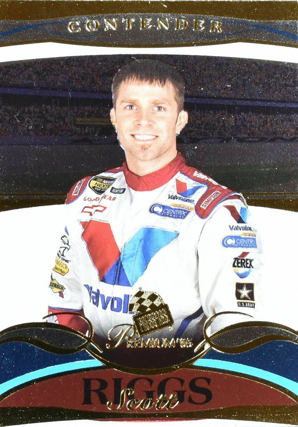 Scott Riggs Contender Premium 2005 No. 26 Press Pass