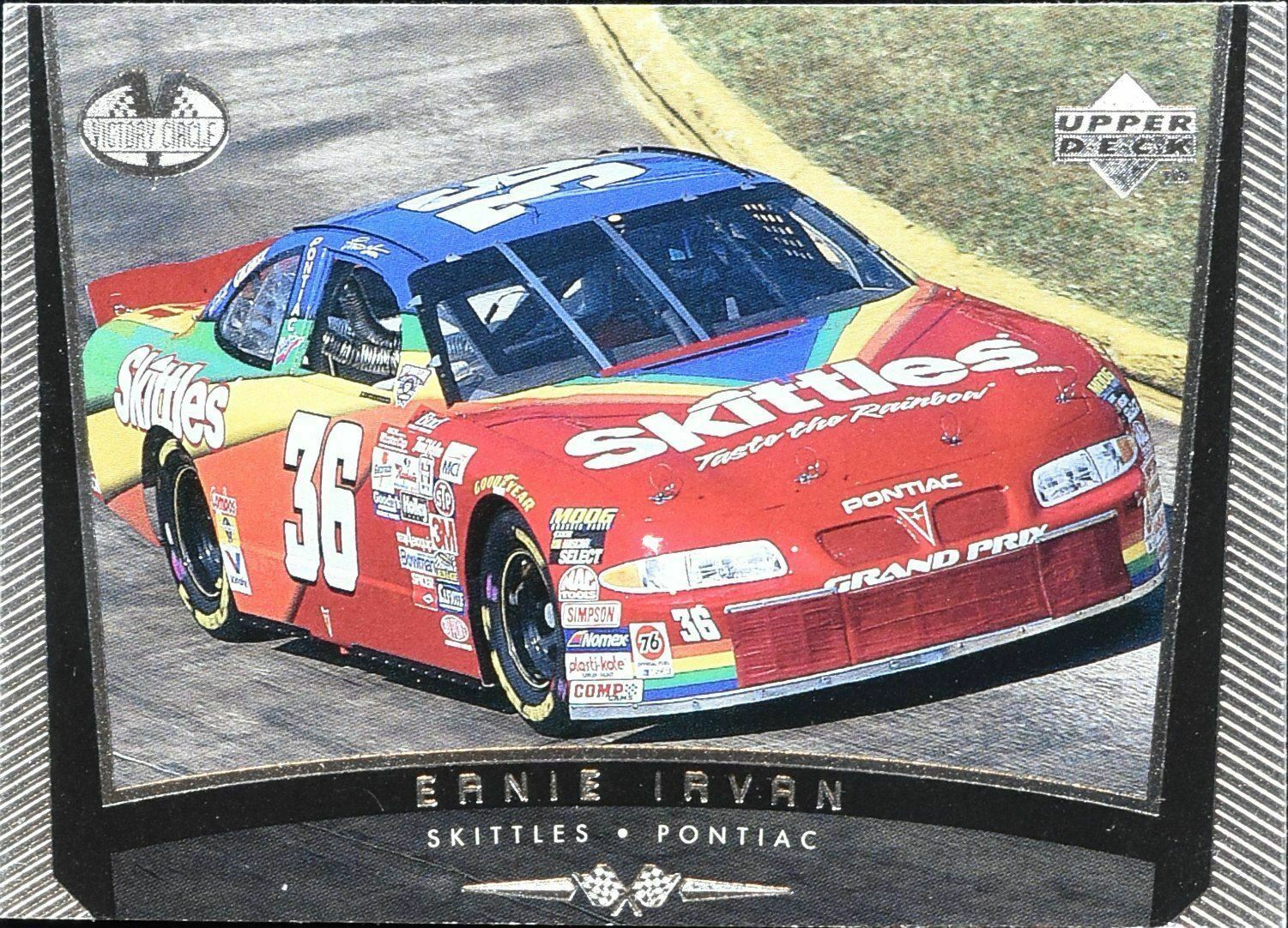 Ernie Irvan No. 51 Nascar Racing Upper Deck Card